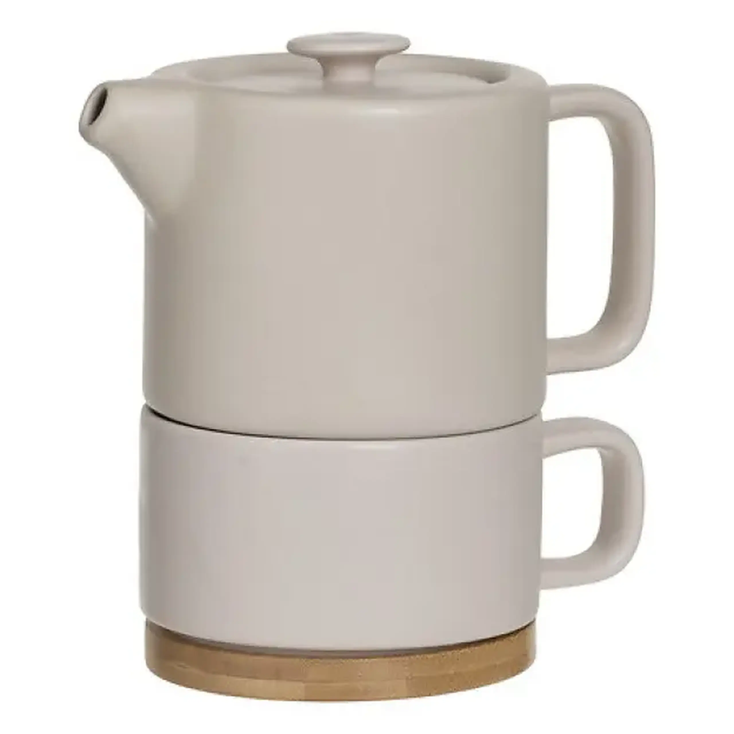 Set ceainic cu cană ROSE