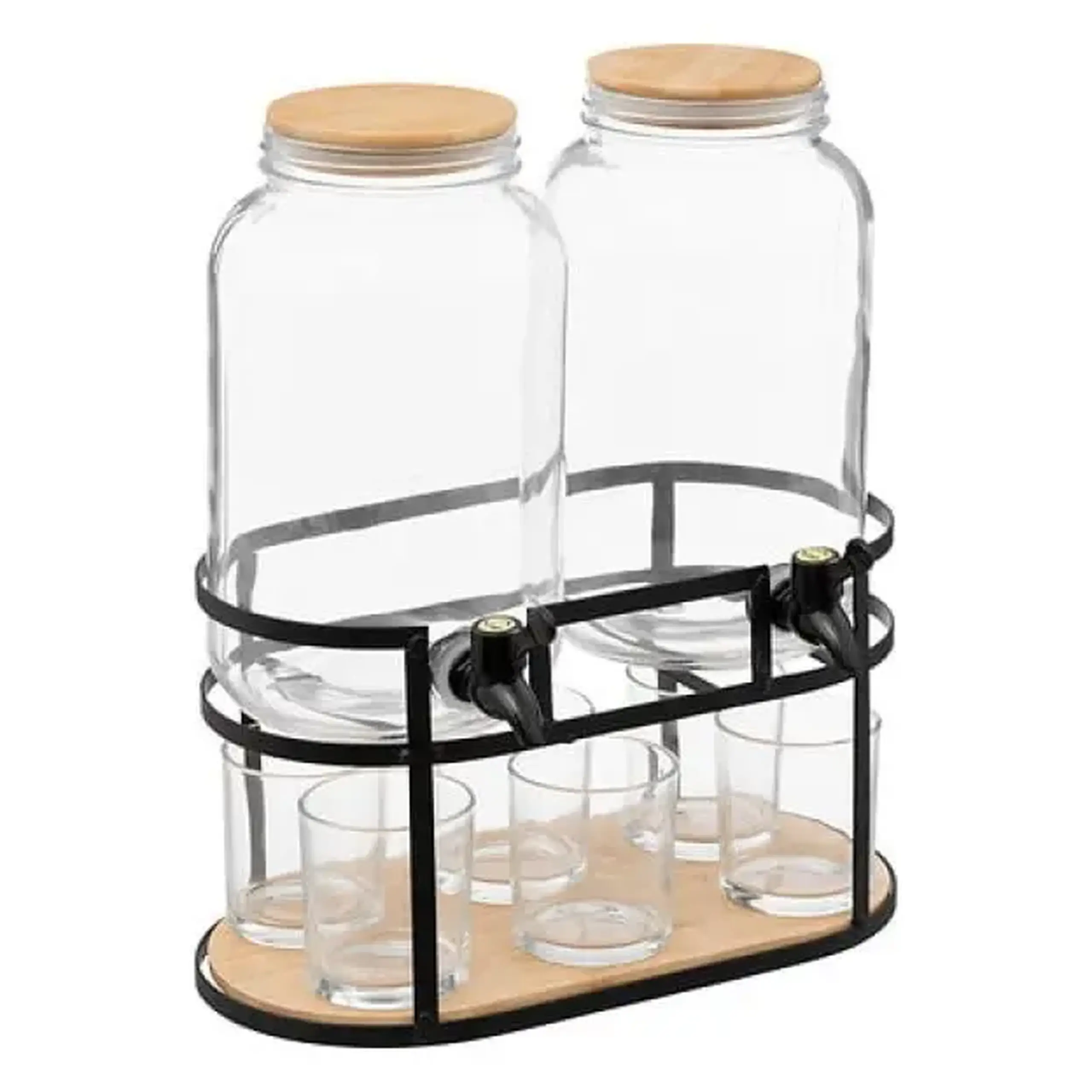 Set dispenser cu suport x2 3,3L