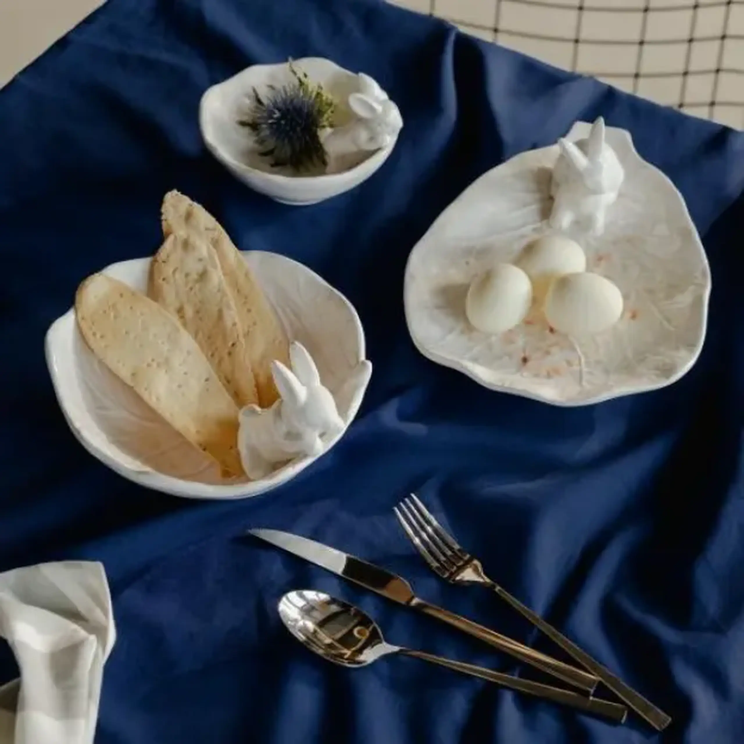 Față de masă TIDEM SILVER