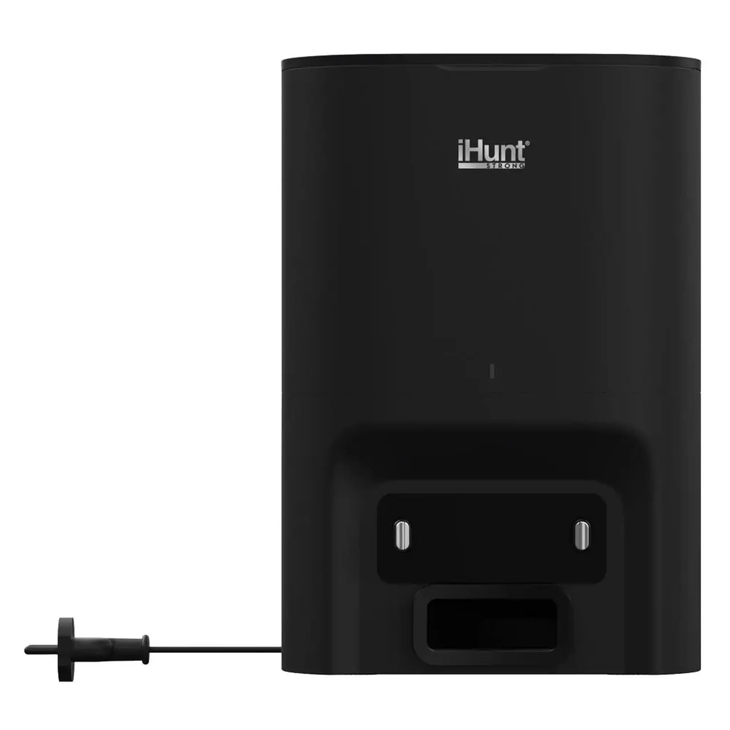 Robot de aspirare iHunt BRO Robo Clean V6 AutoBase, WiFi, Aspirare si Spalare Mop Simultan, Statie de golire, 45W, Autonomie 120 min, 5000Pa, Colectare automata a prafului, Rezervor Apa, Aplicatie Android iOS, Black