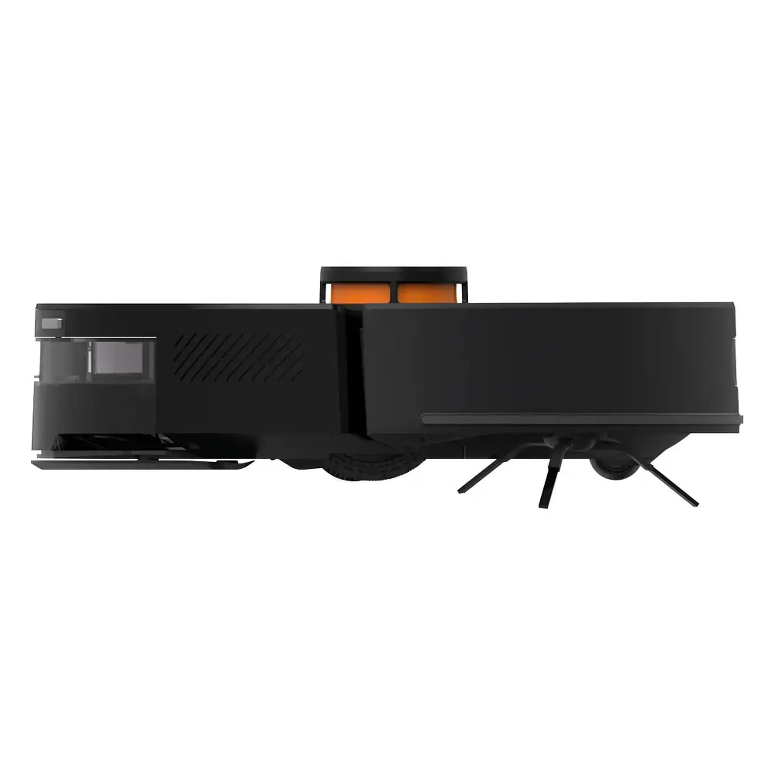 Robot de aspirare iHunt BRO Robo Clean V6 AutoBase, WiFi, Aspirare si Spalare Mop Simultan, Statie de golire, 45W, Autonomie 120 min, 5000Pa, Colectare automata a prafului, Rezervor Apa, Aplicatie Android iOS, Black