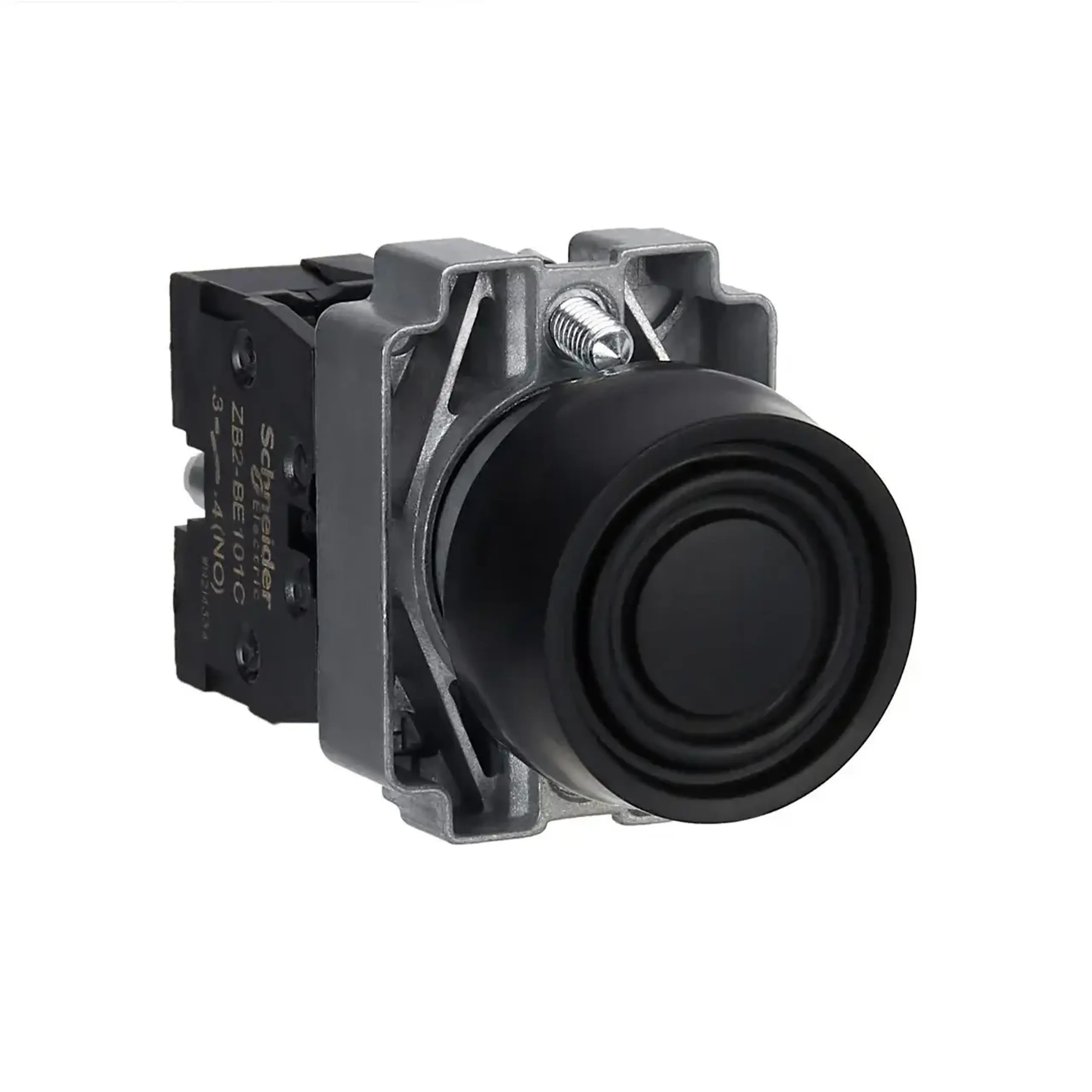 Buton cu revenire 220 - 240 V 3 A IP66 Negru Schneider-Electric