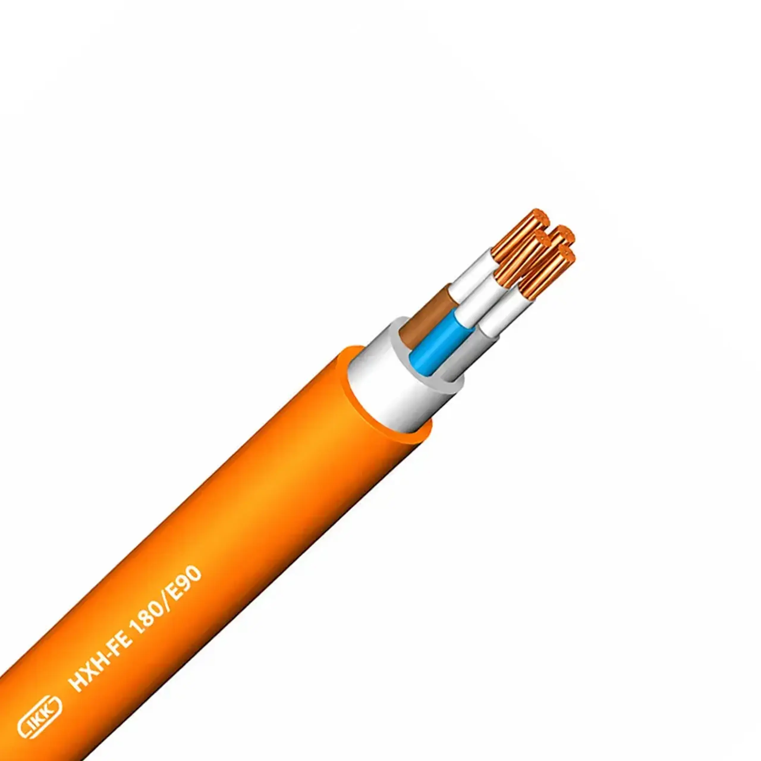 Cablu rezistent la foc HXH-O 4 * 1.5 mm² Portocaliu Cupru ITK