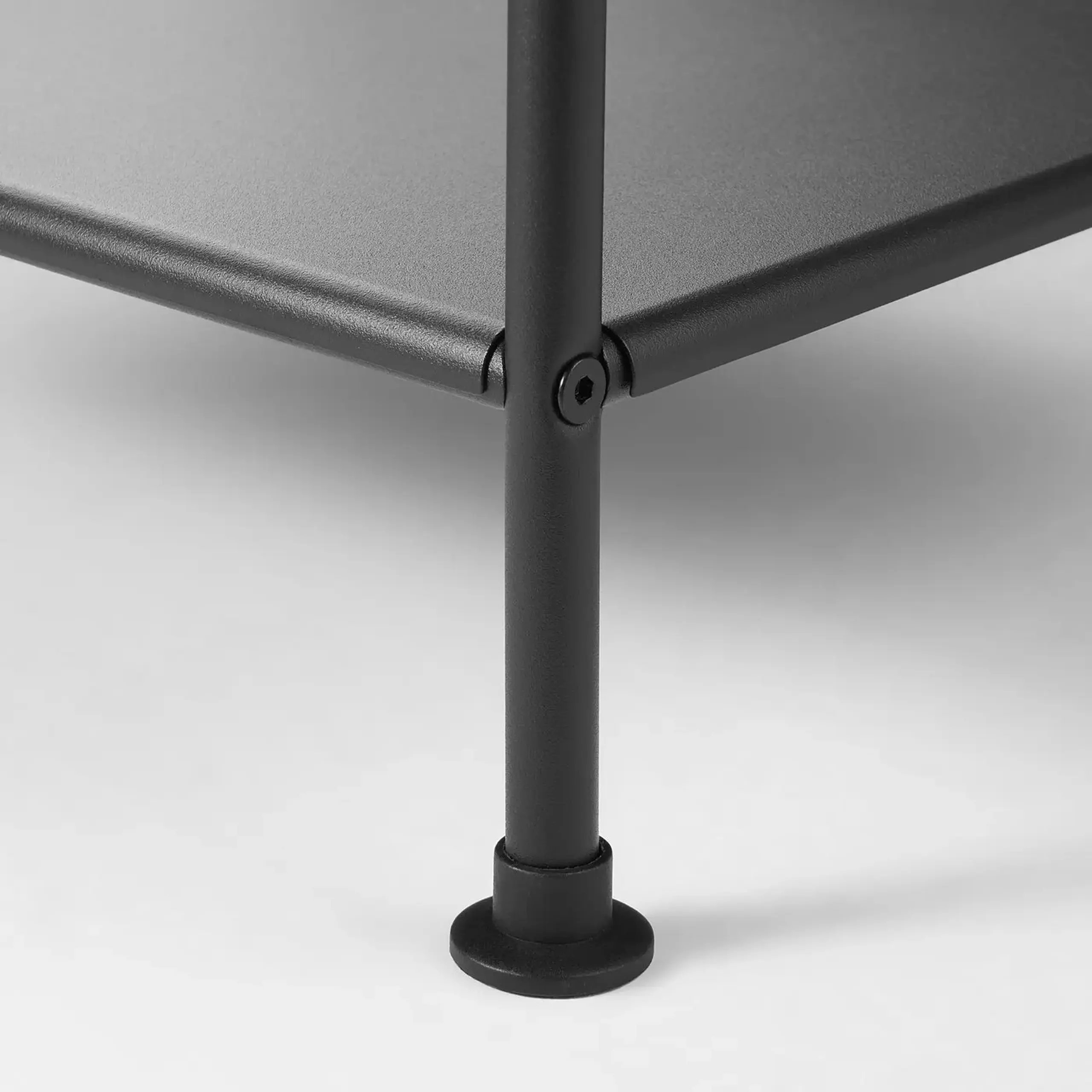 IKEA FRÖSJÖN Etajera, negru, 40x156 cm