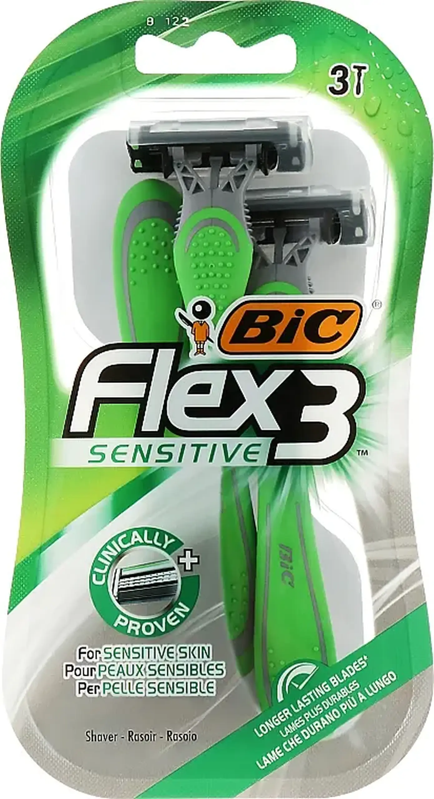 Bic 3 Flex SENSITIVE PLANSET- Aparat Ras Men /10/4