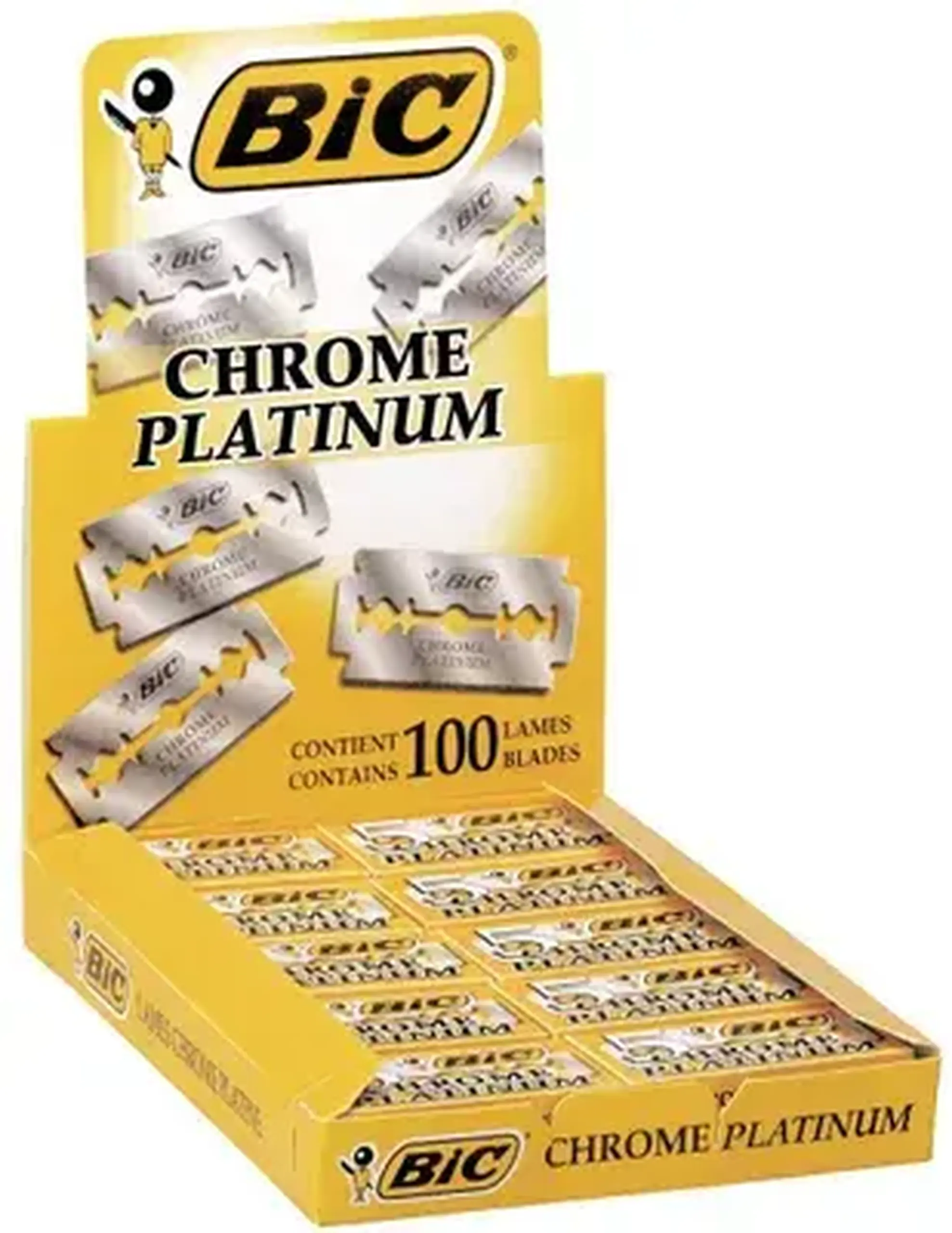 BIC LAME Chrome Platinum Box 20*5