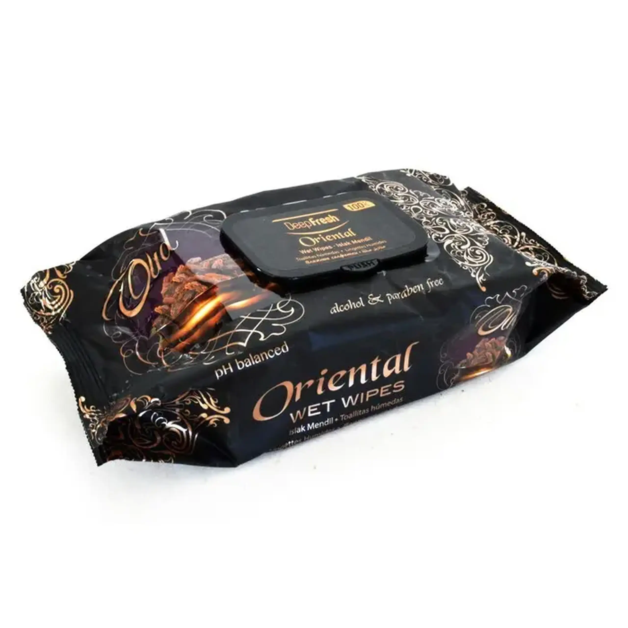 Deepfresh servetele umede Oriental dark rose 100b
