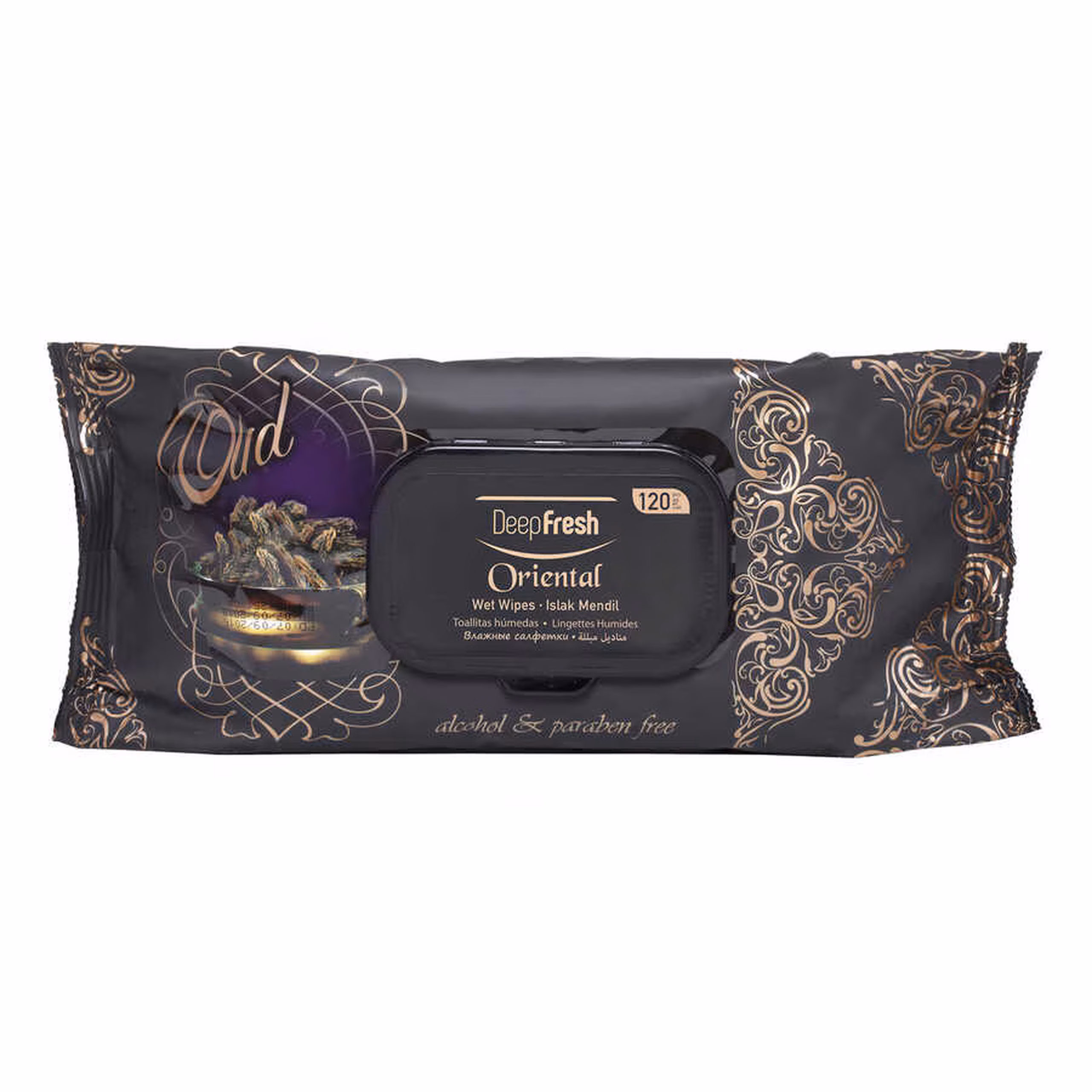 Deepfresh servetele umede Oriental oud 120b