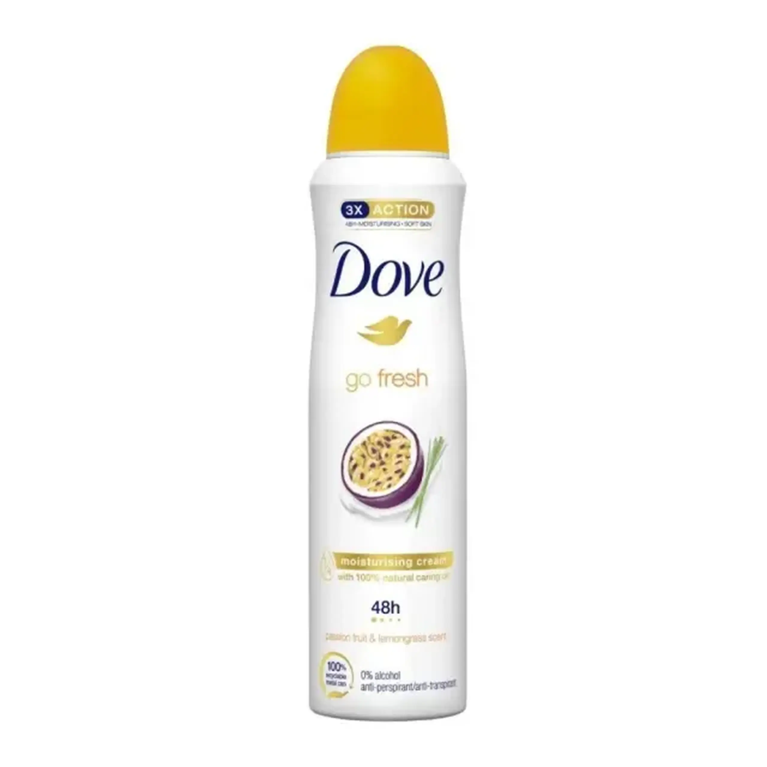 DEO DOVE 150ml passionfruit