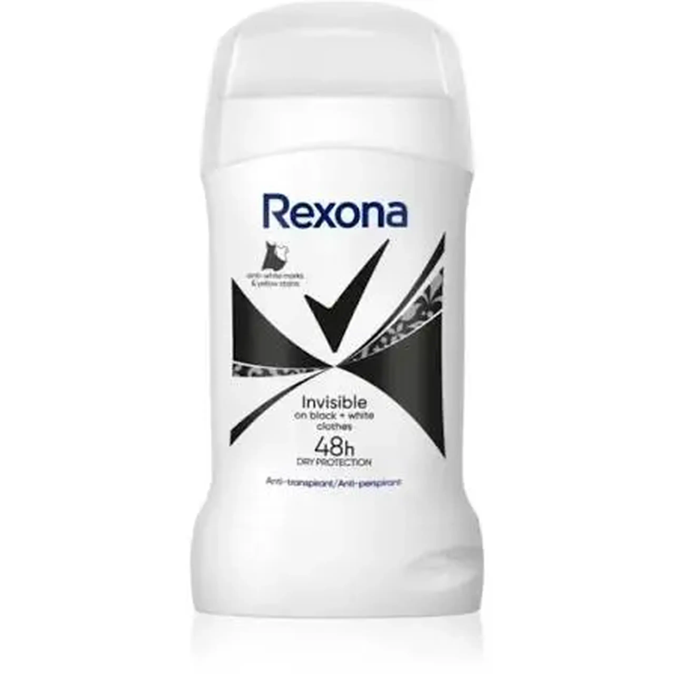 DEO REXONA STICK 50ml invisible b+w