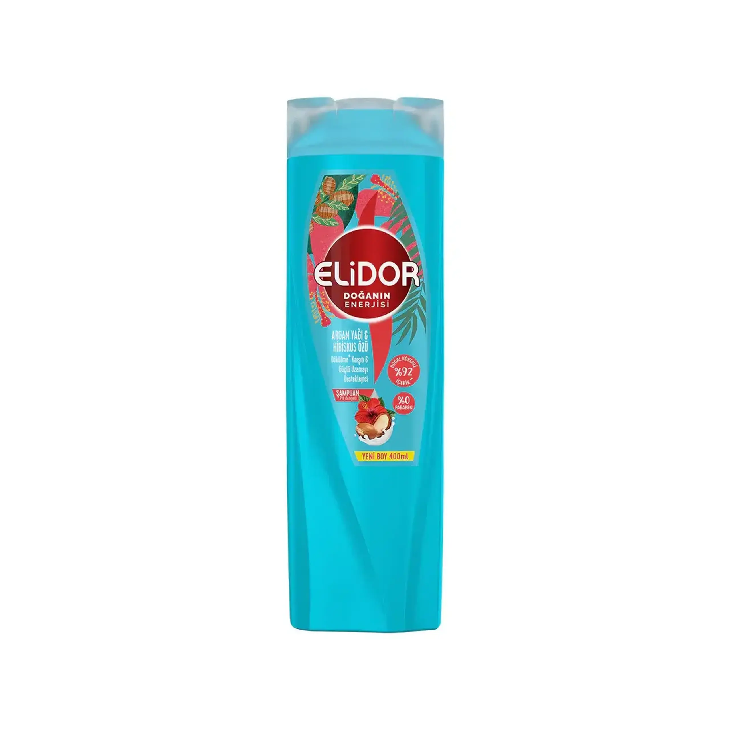 Elidor Sampon 400ml argan hibiscus/18
