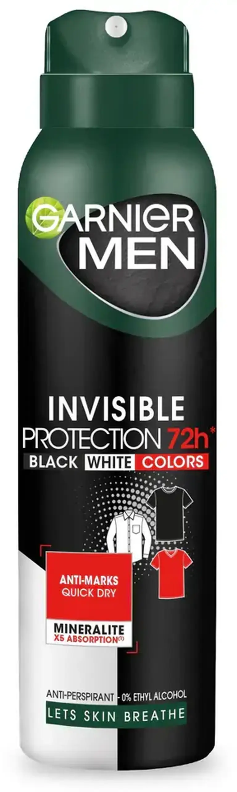 Garnier Deo Spray men invisibil 72 150ml