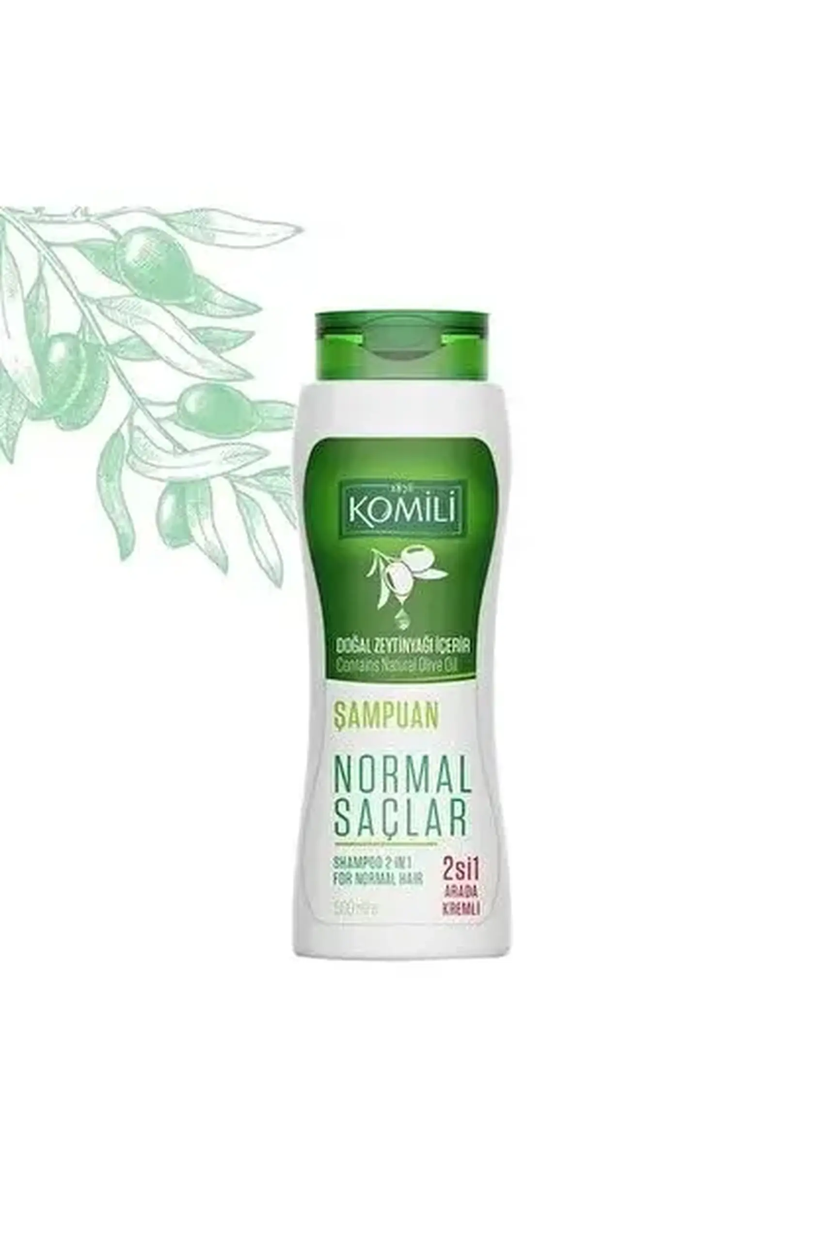 Komili sampon 500ml normal 2in1/12