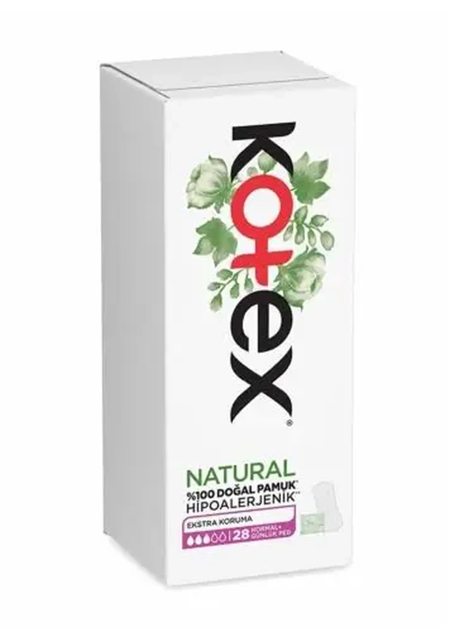 KOTEX zi 28b natural normal /16