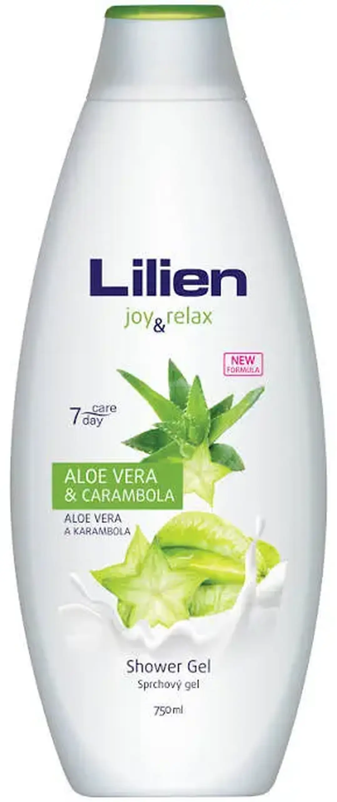 Lilien gel cu crema de dus Aloe Vera 750ml