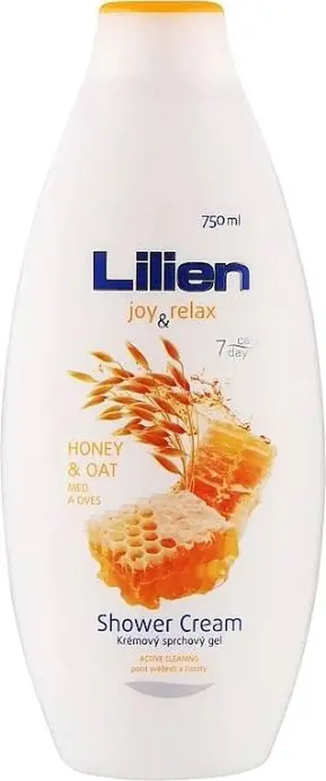 Lilien gel cu crema de dus HONEY&OAT 750ml