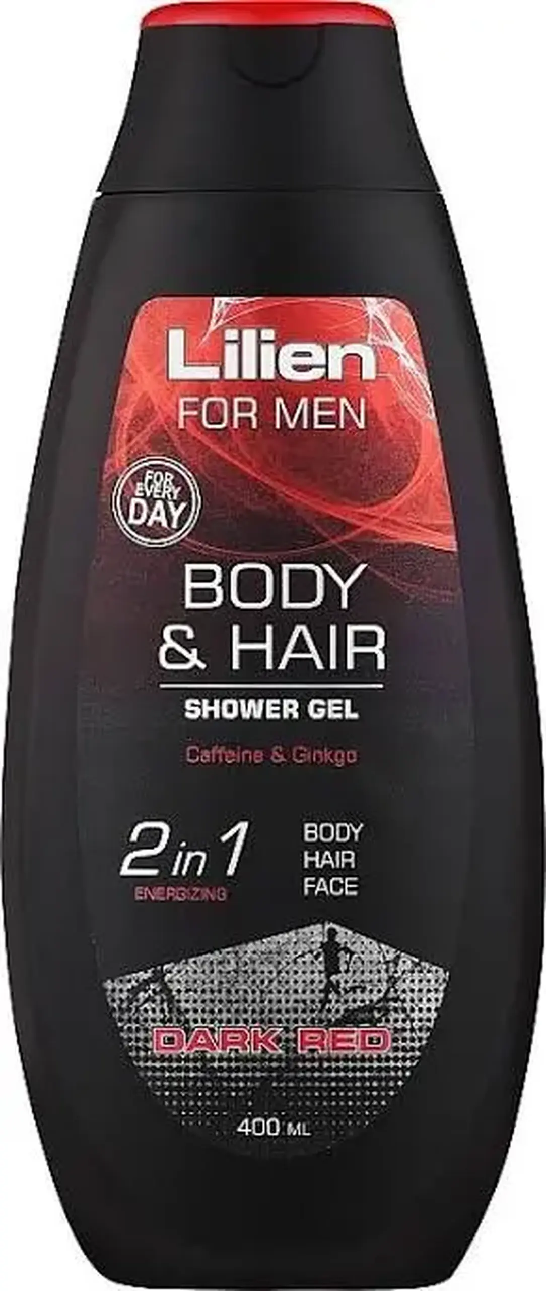 Lilien gel de dus DARK RED 400ml/12