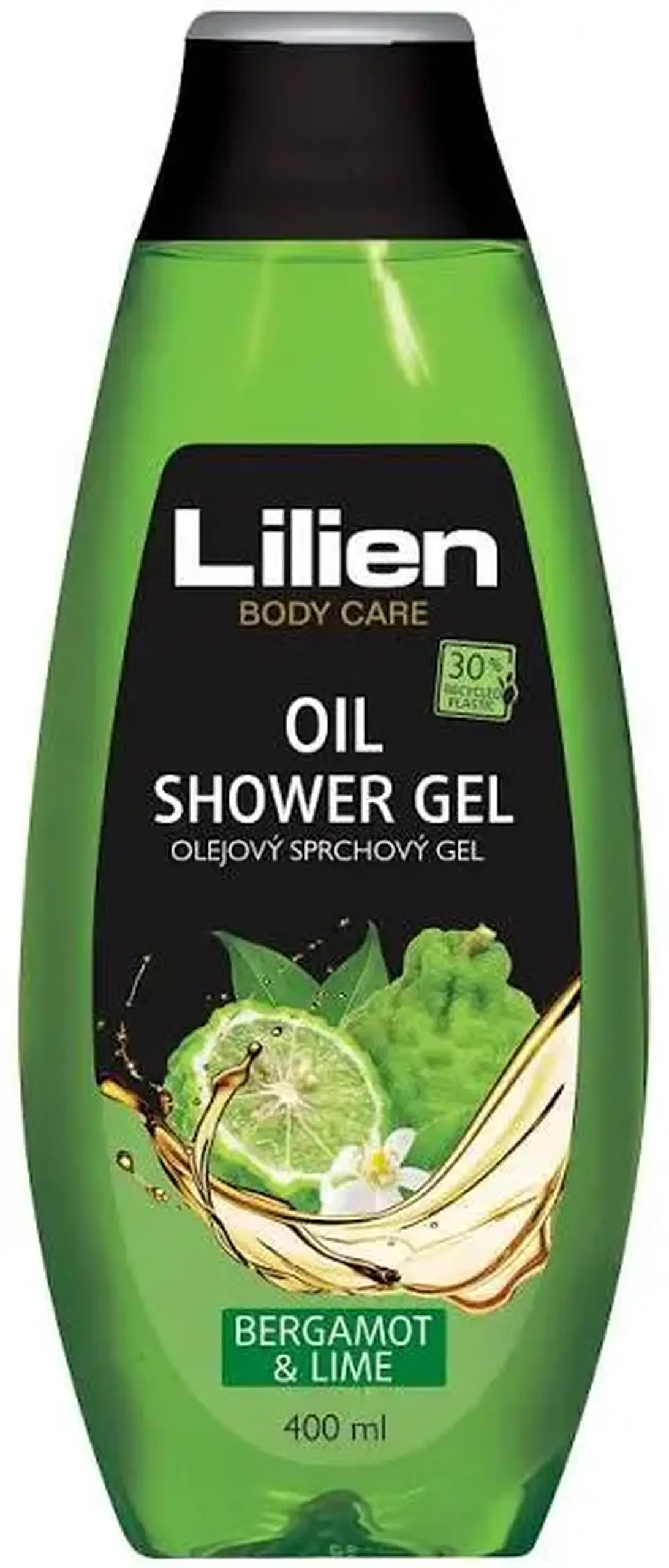 Lilien gel-ulei de dus bergamot&lime 400ml