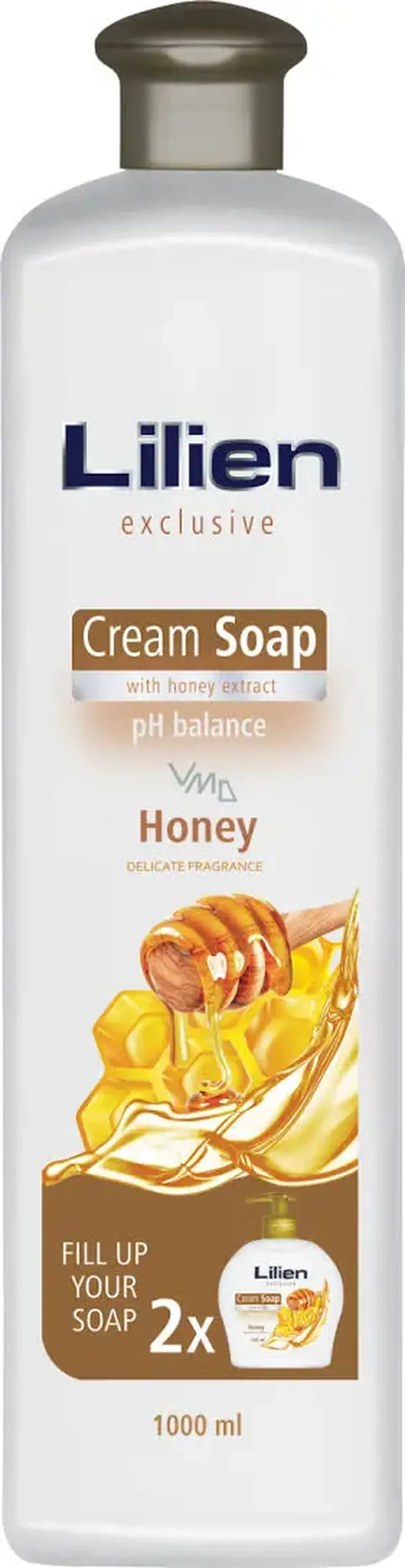 Lilien lichid sapun NN Honey 1000ml
