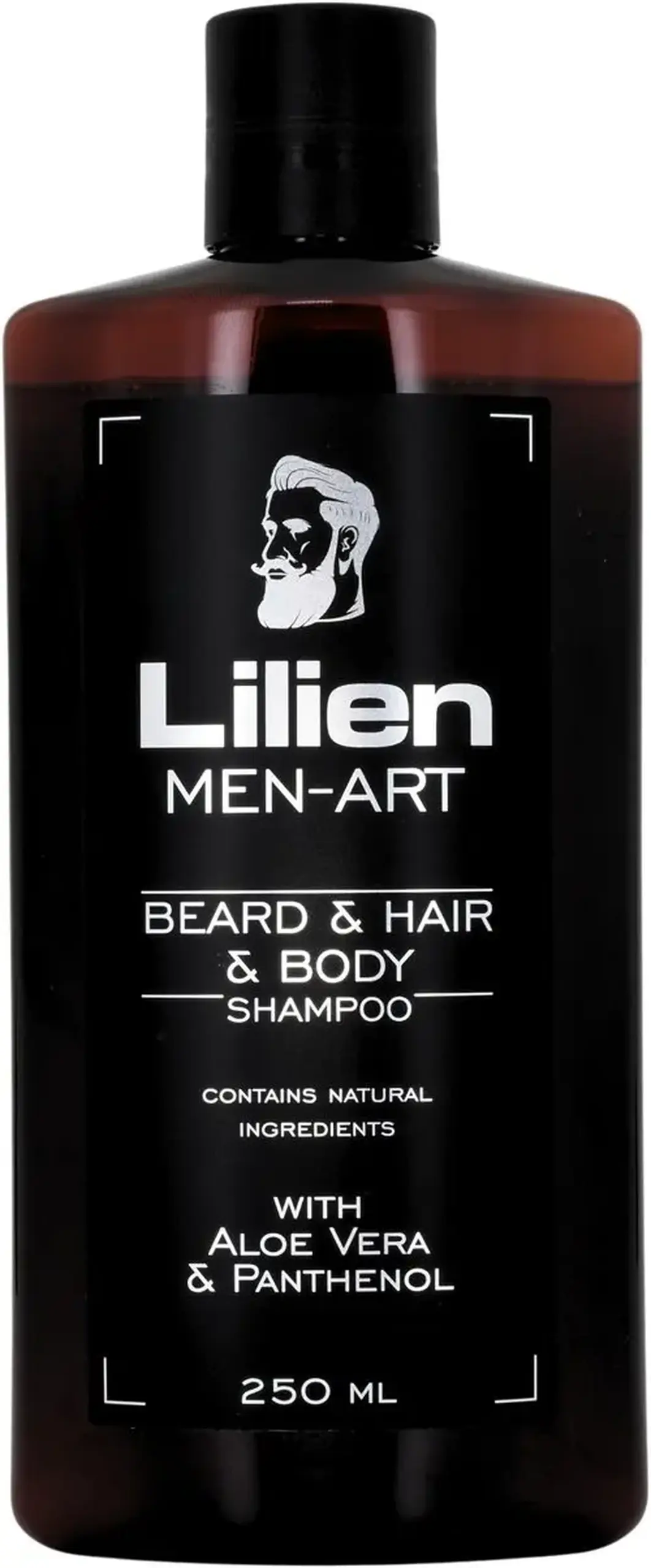 Lilien MEN sampon 3in1 black 250ml
