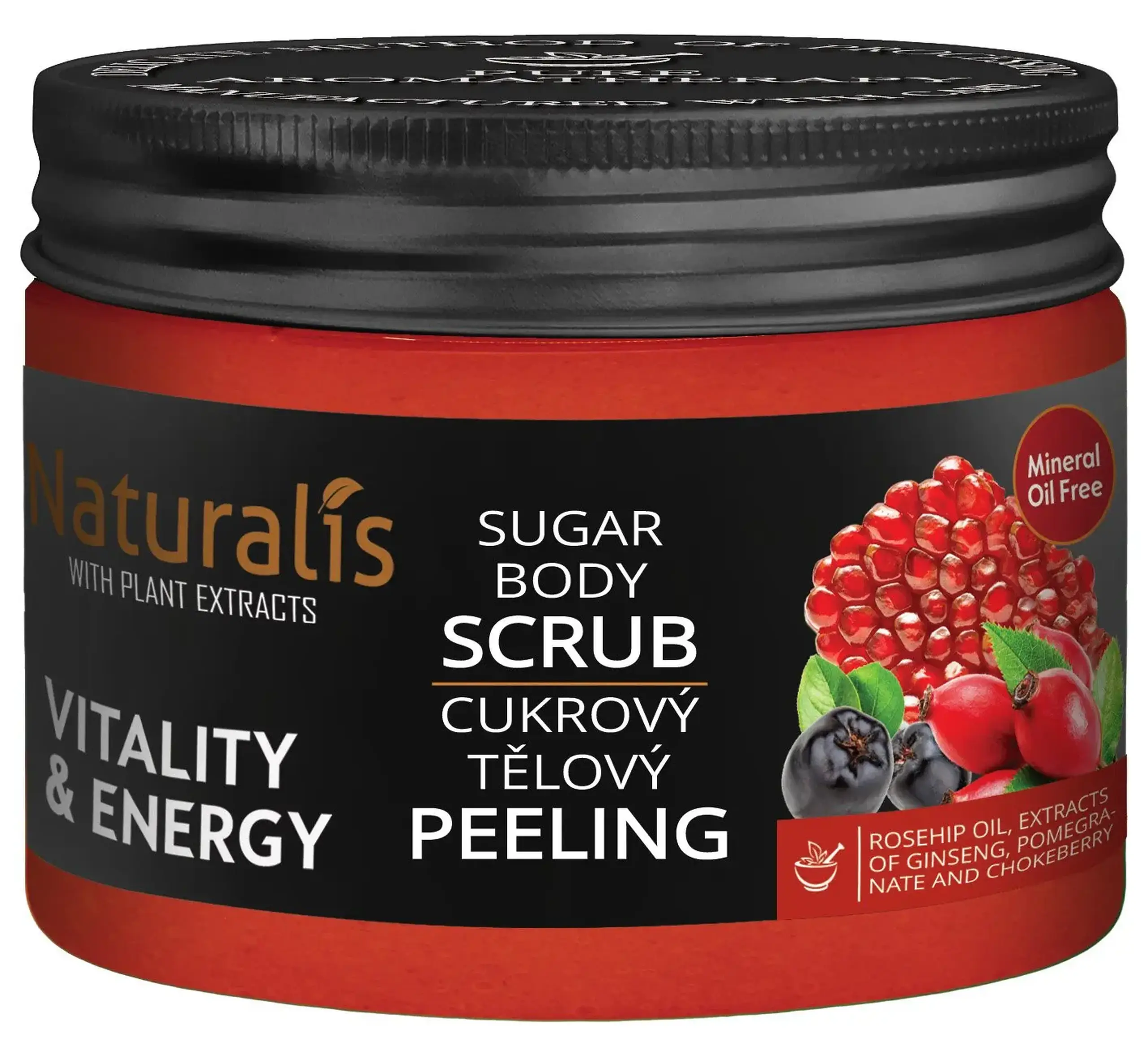 Naturalis body scrub VitalityEnergy 250g