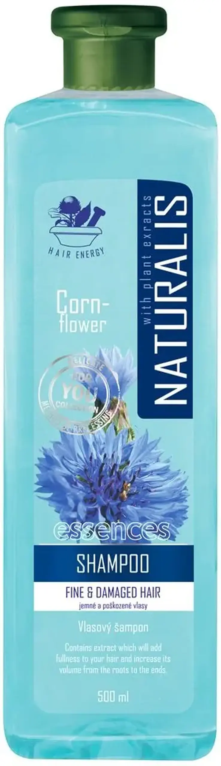 Naturalis Sampon Corn Flower 500 ml