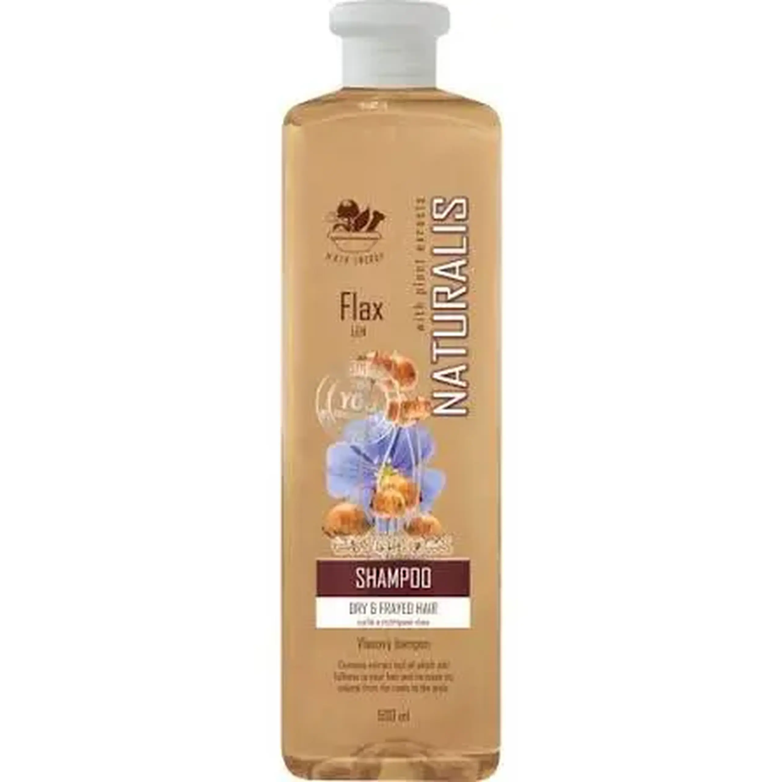 Naturalis Sampon flax-dry&frayed hair 500 ml