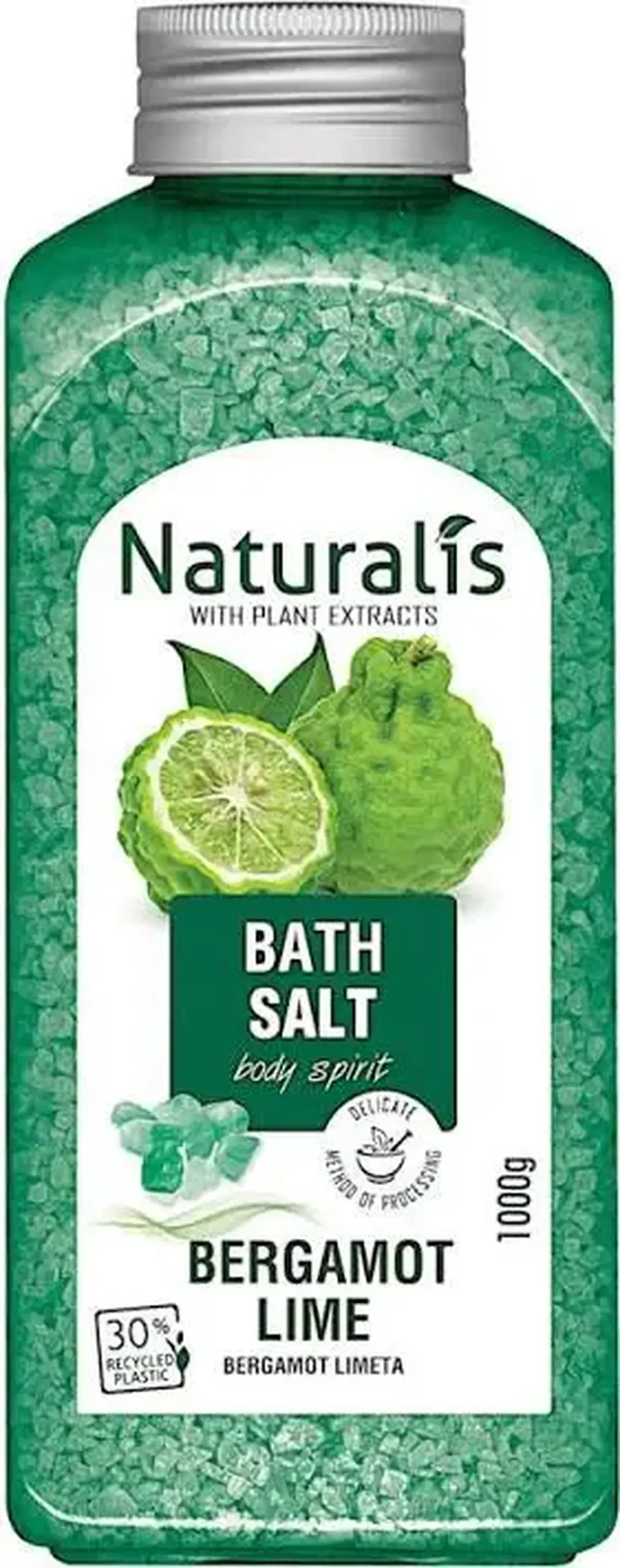 Naturalis sare de baie bergamot&lime 1000 g