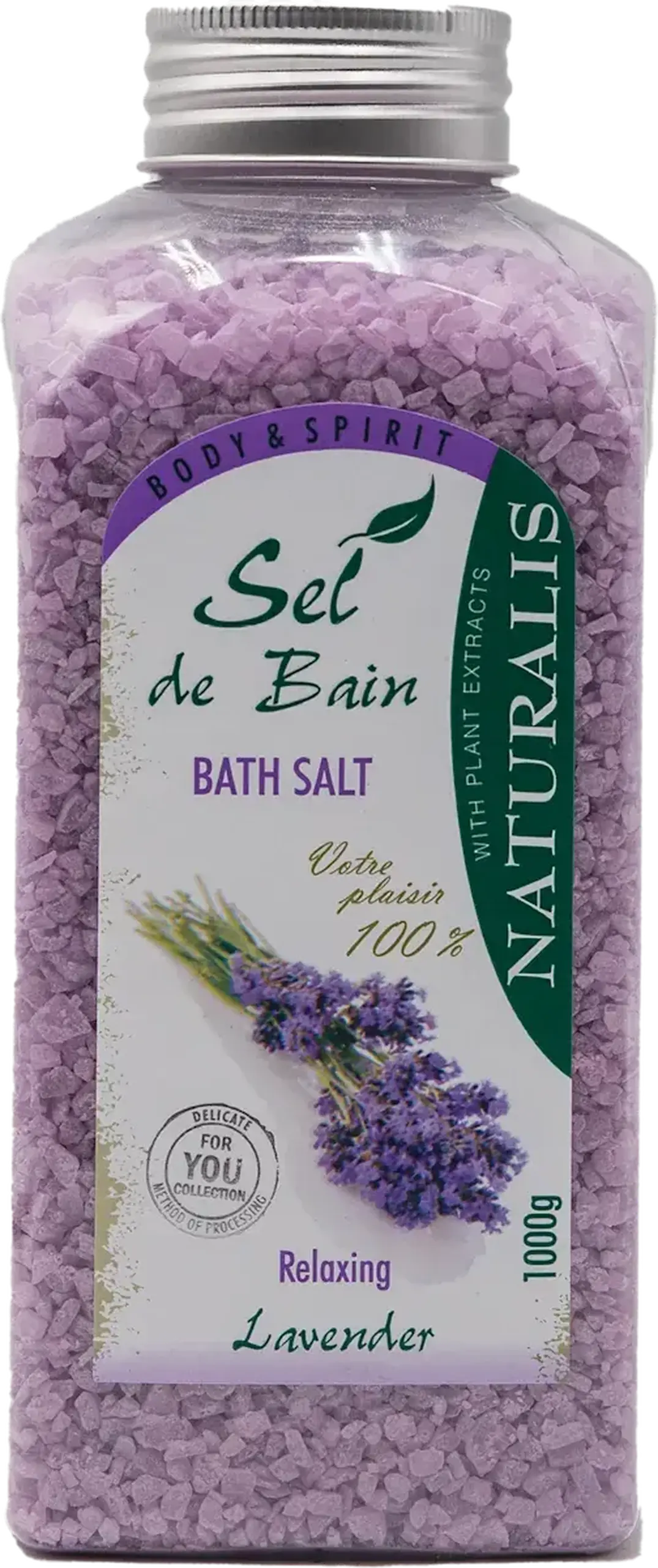 Naturalis sare de baie Lavander 1000 g
