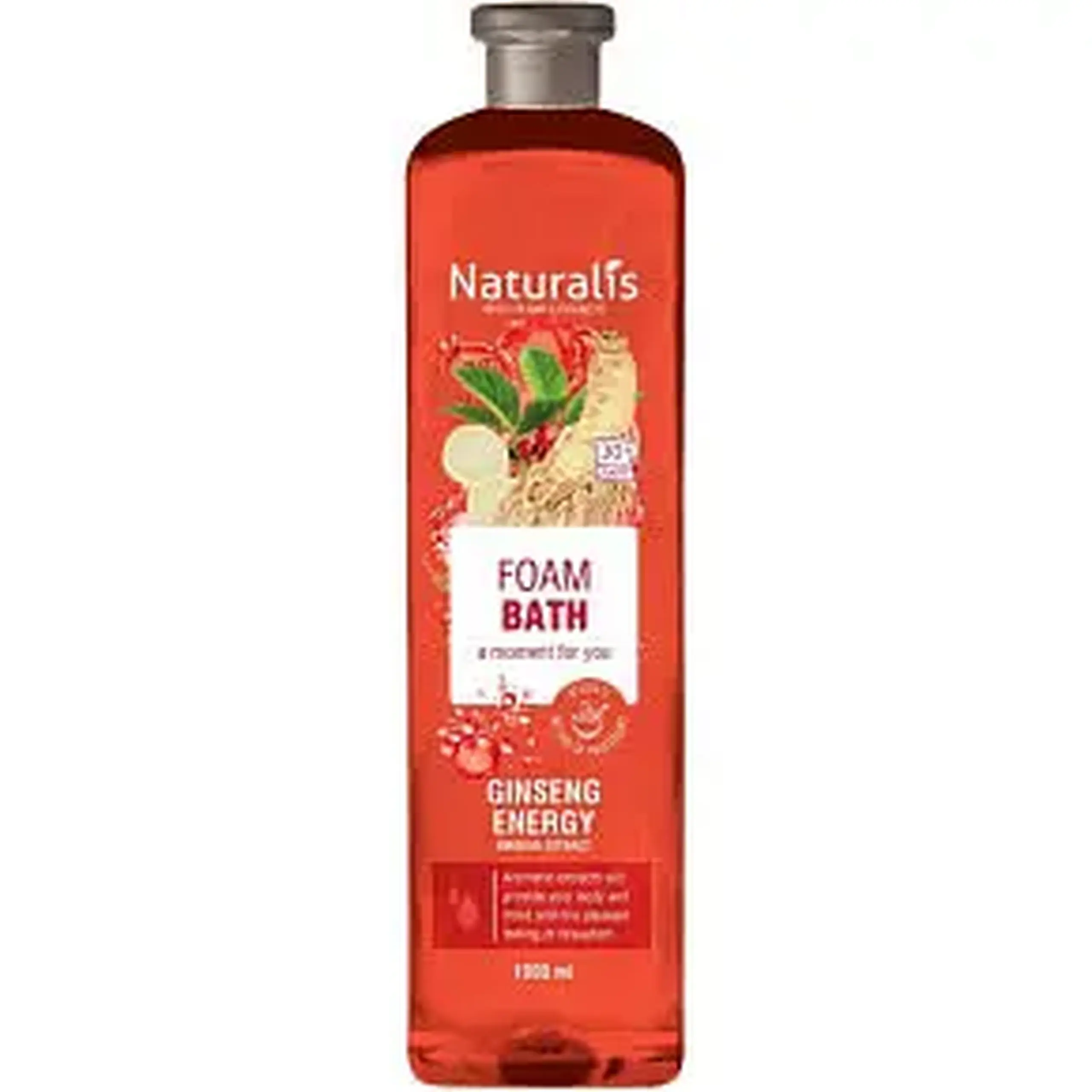 Naturalis Spuma de baie ginseng 1000 ml