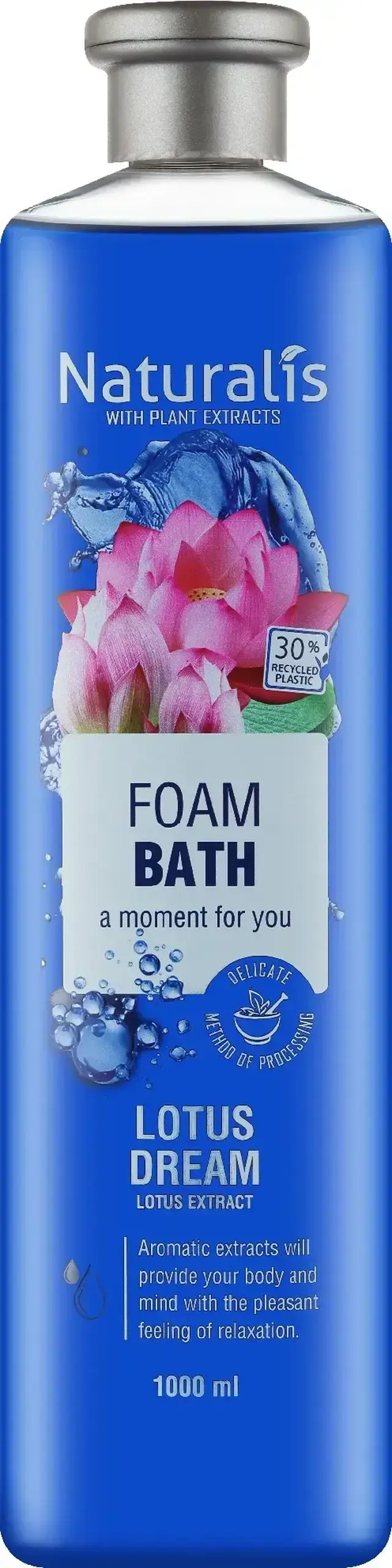 Naturalis Spuma de baie lotus 1000 ml