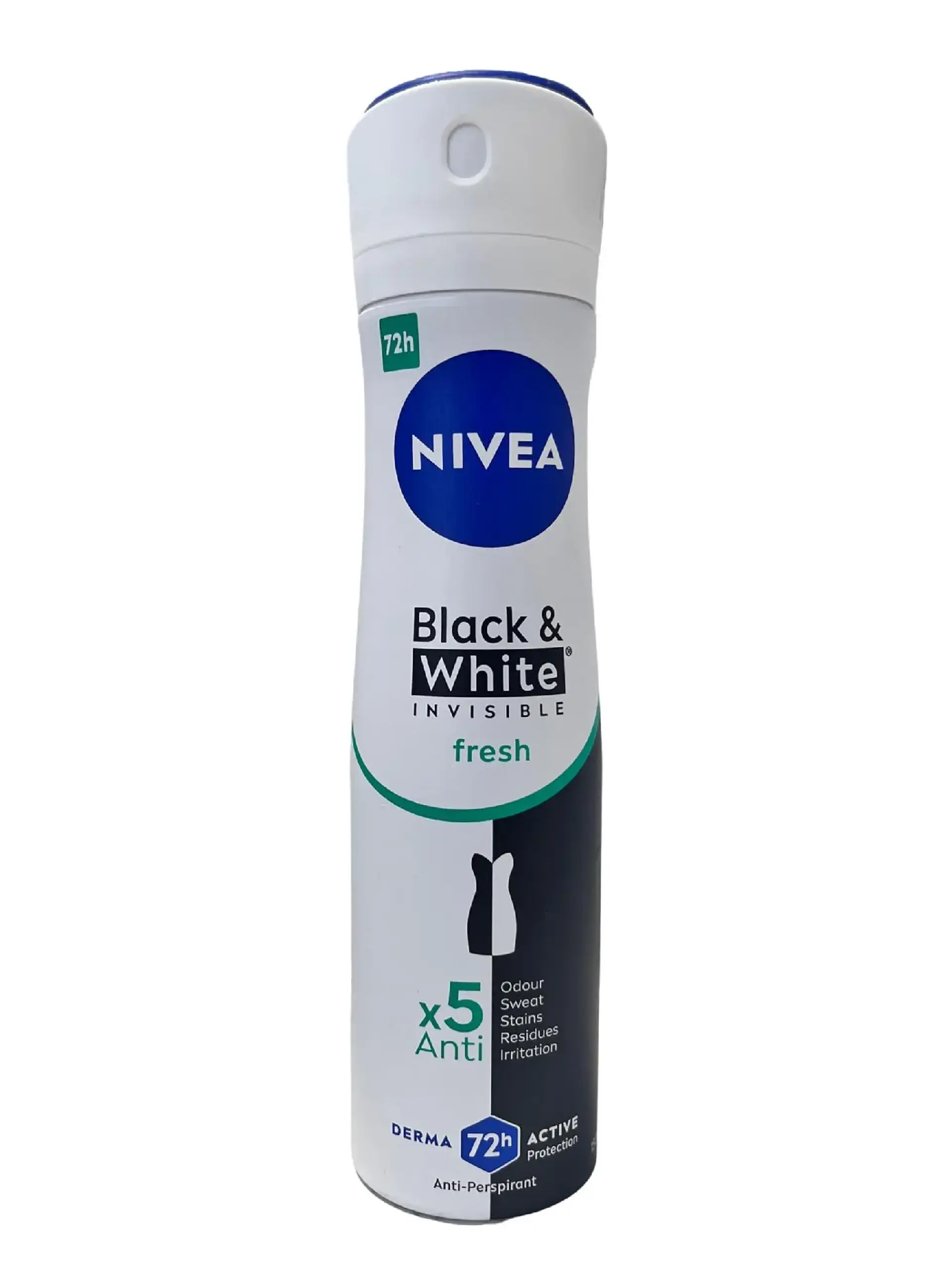 NIVEA Deo Spray fem B&W fresh 150 ml
