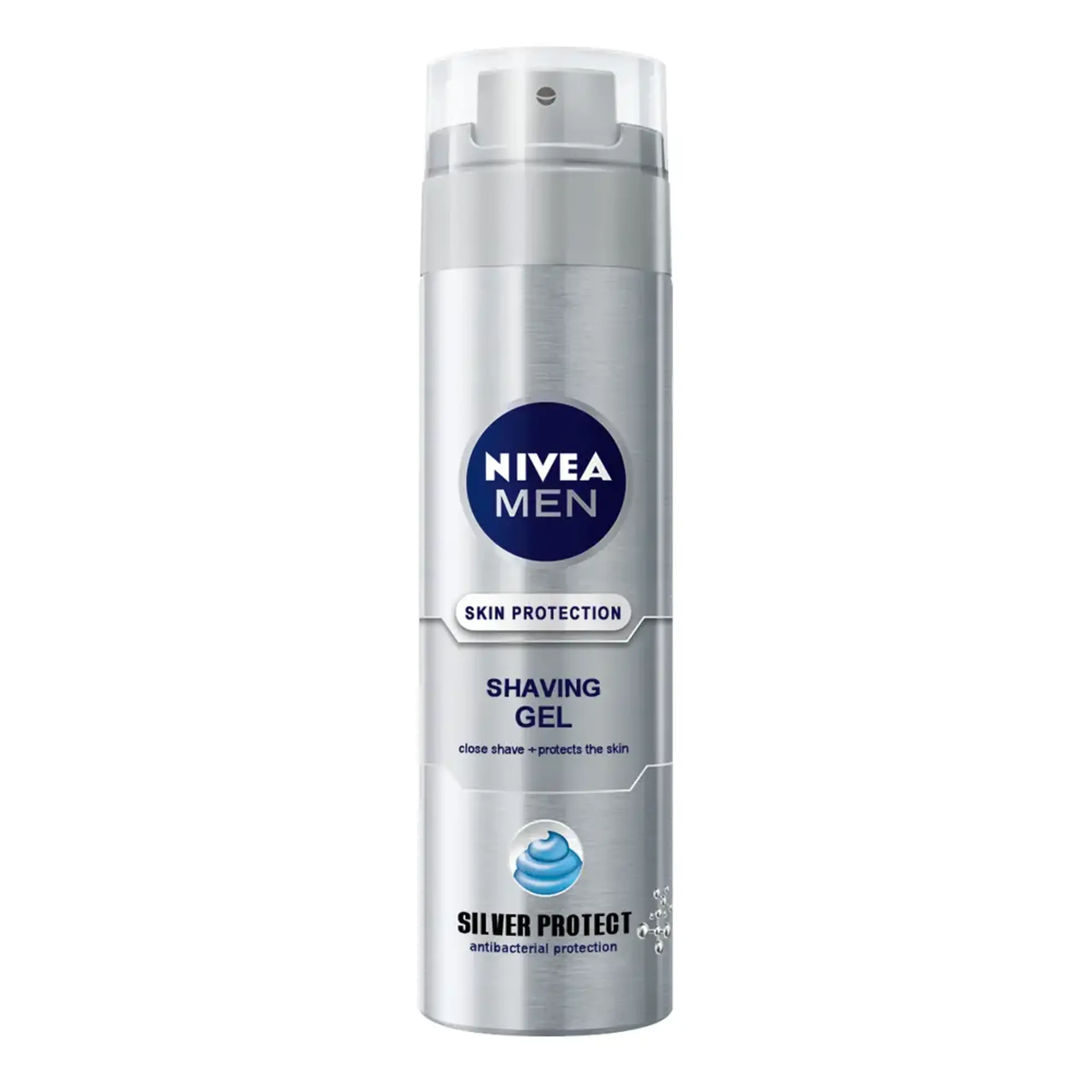 NIVEA MEN GEL DE RAS silver protect 200ML