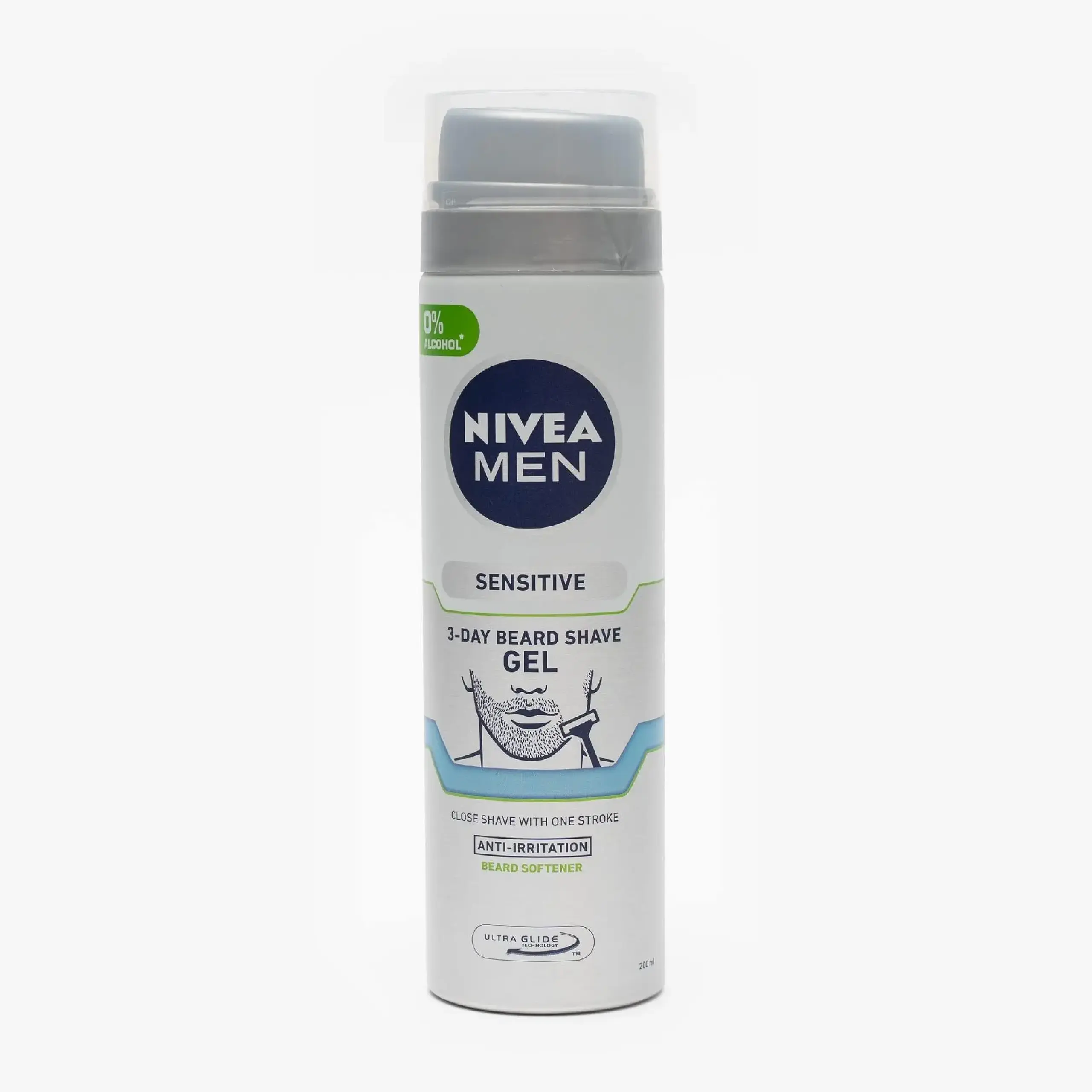 NIVEA MEN GEL DE RAS SENSITIVE3-DAY BEARD200ML
