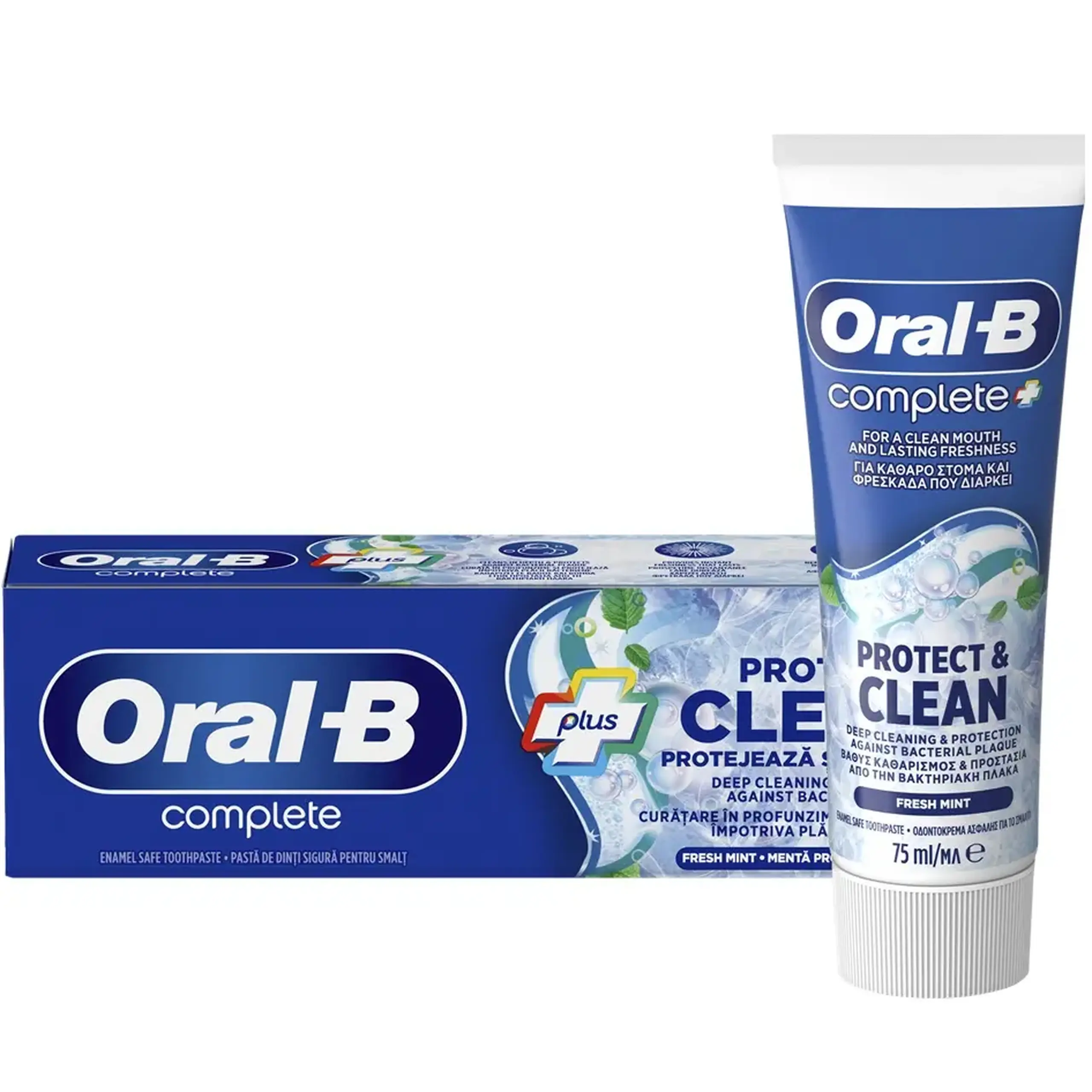 Oral b pasta dinti complete 75ml protect&clean/12