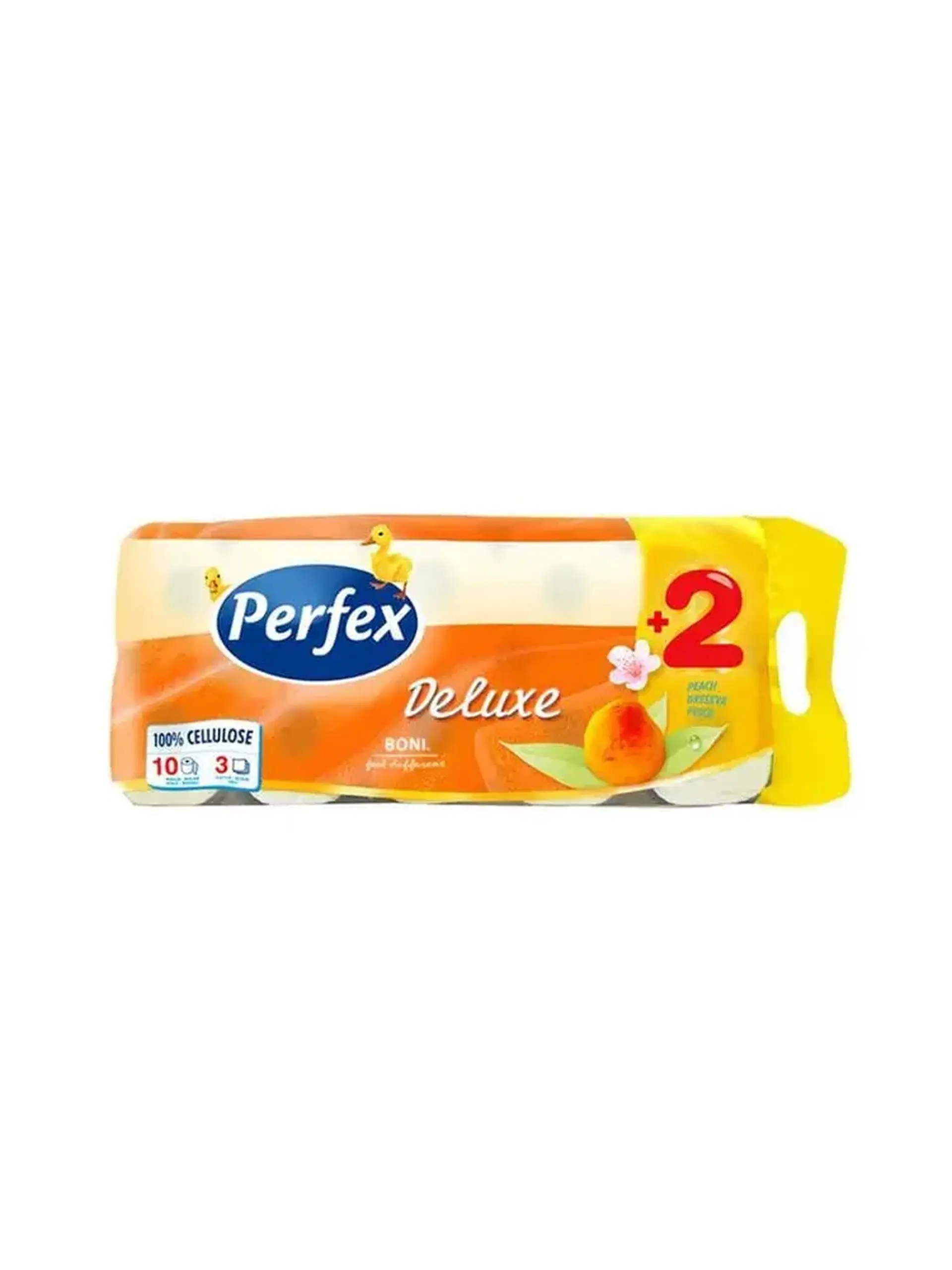 Perfex de lux Piersic Hirtie igienica 10role 3SL 145foi/9