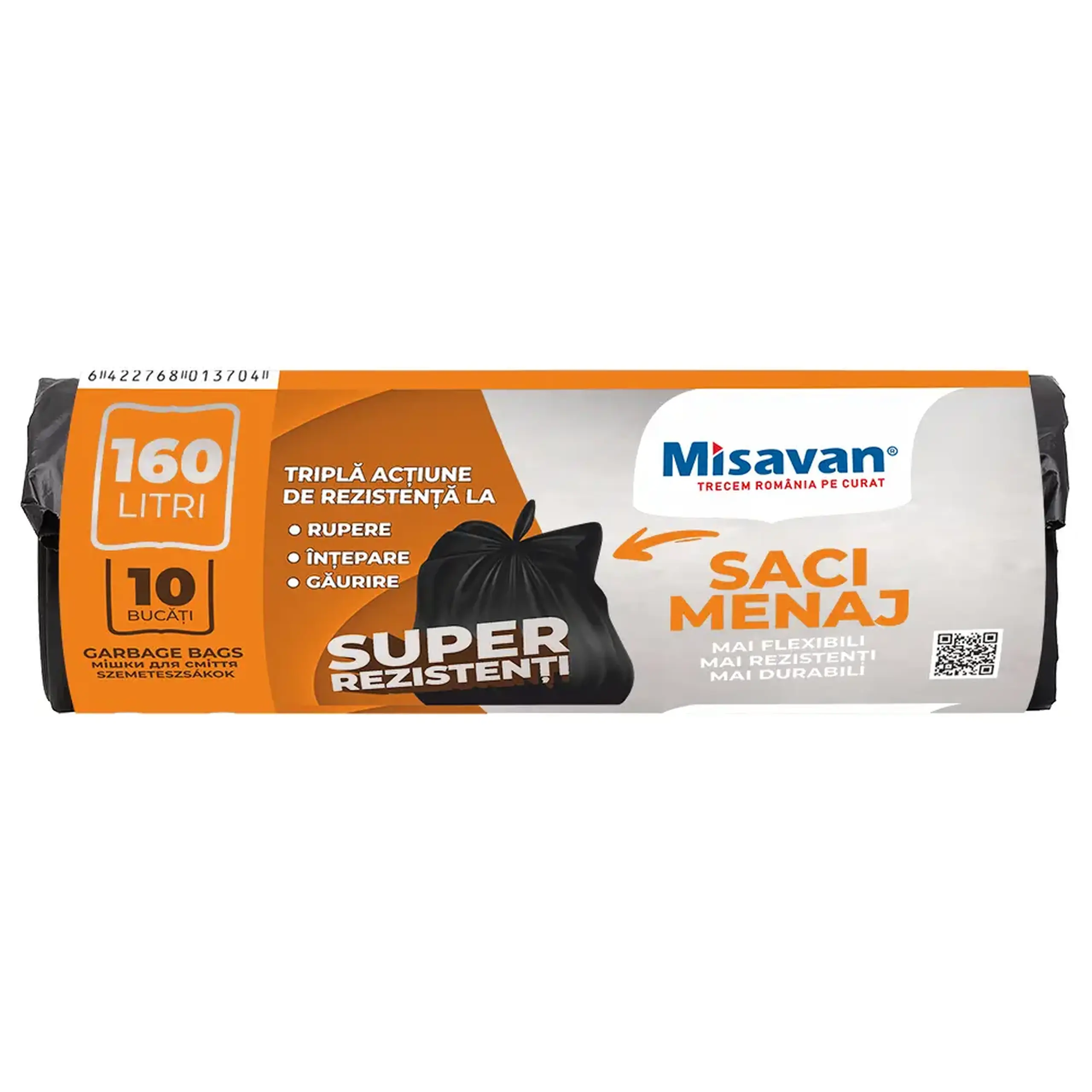 Saci menaj 160lt. 10B negru/25