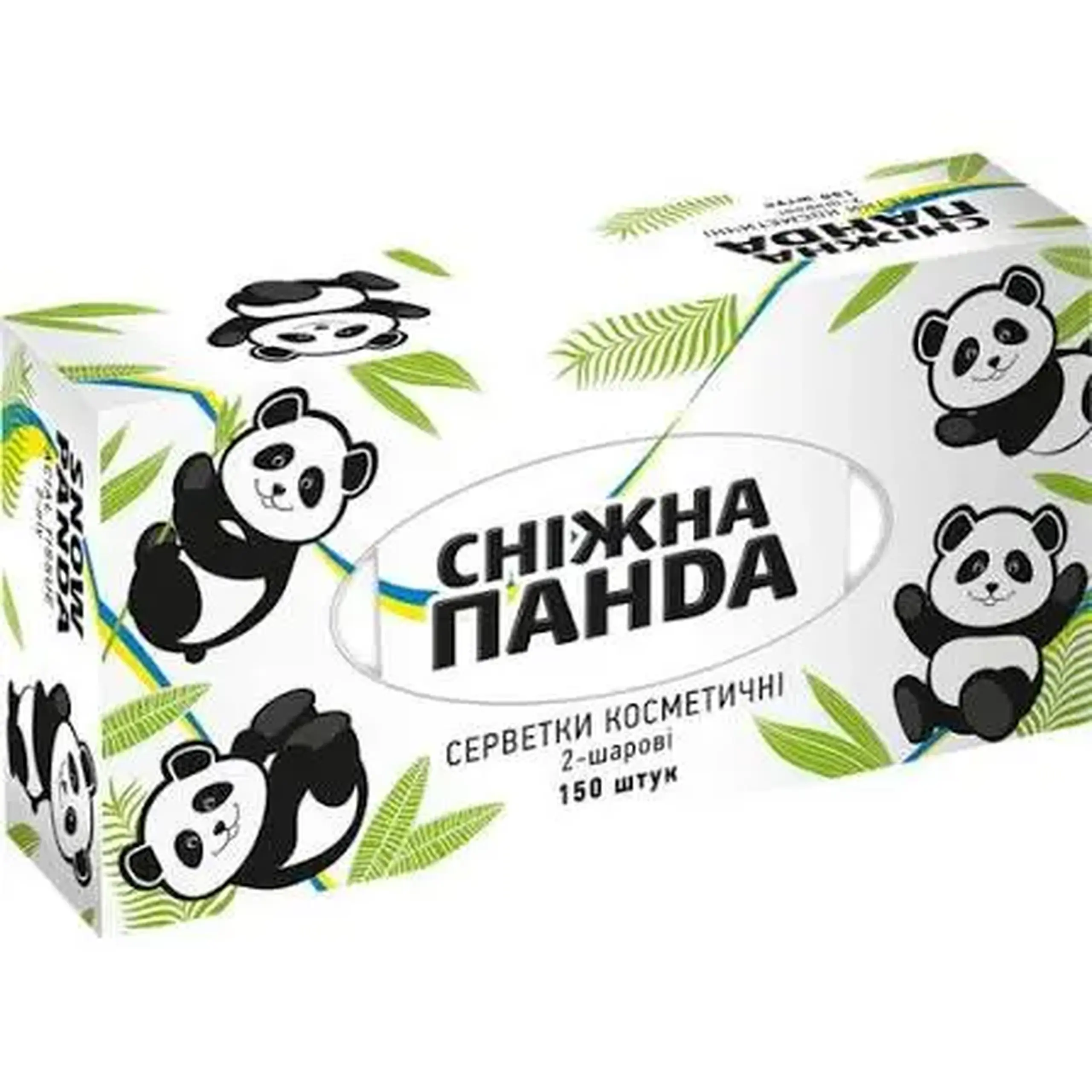 Snejnaia Panda servetel cosmetic 150b. in cutie/30