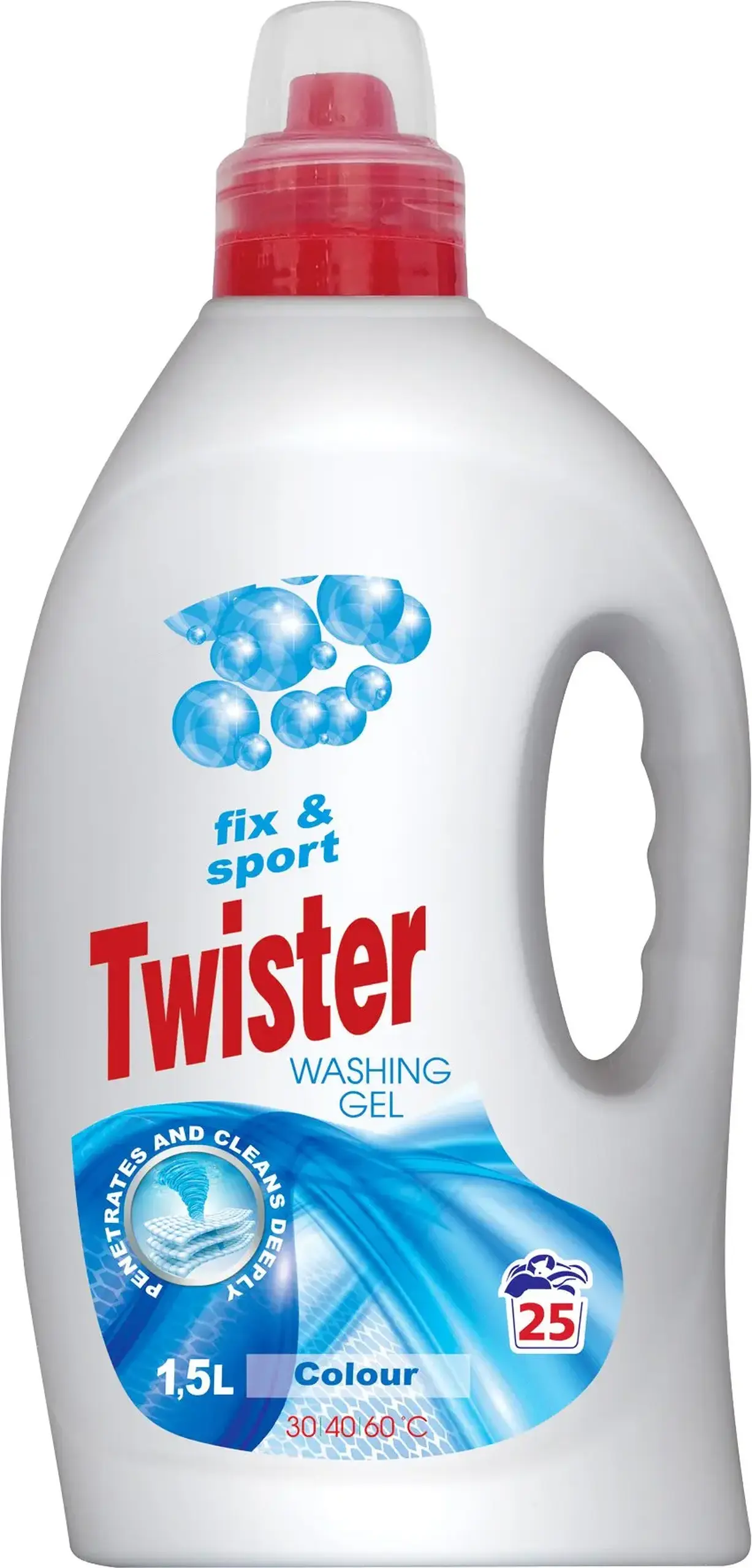 Twister Gel p/u spalat rufele color 1500 ml