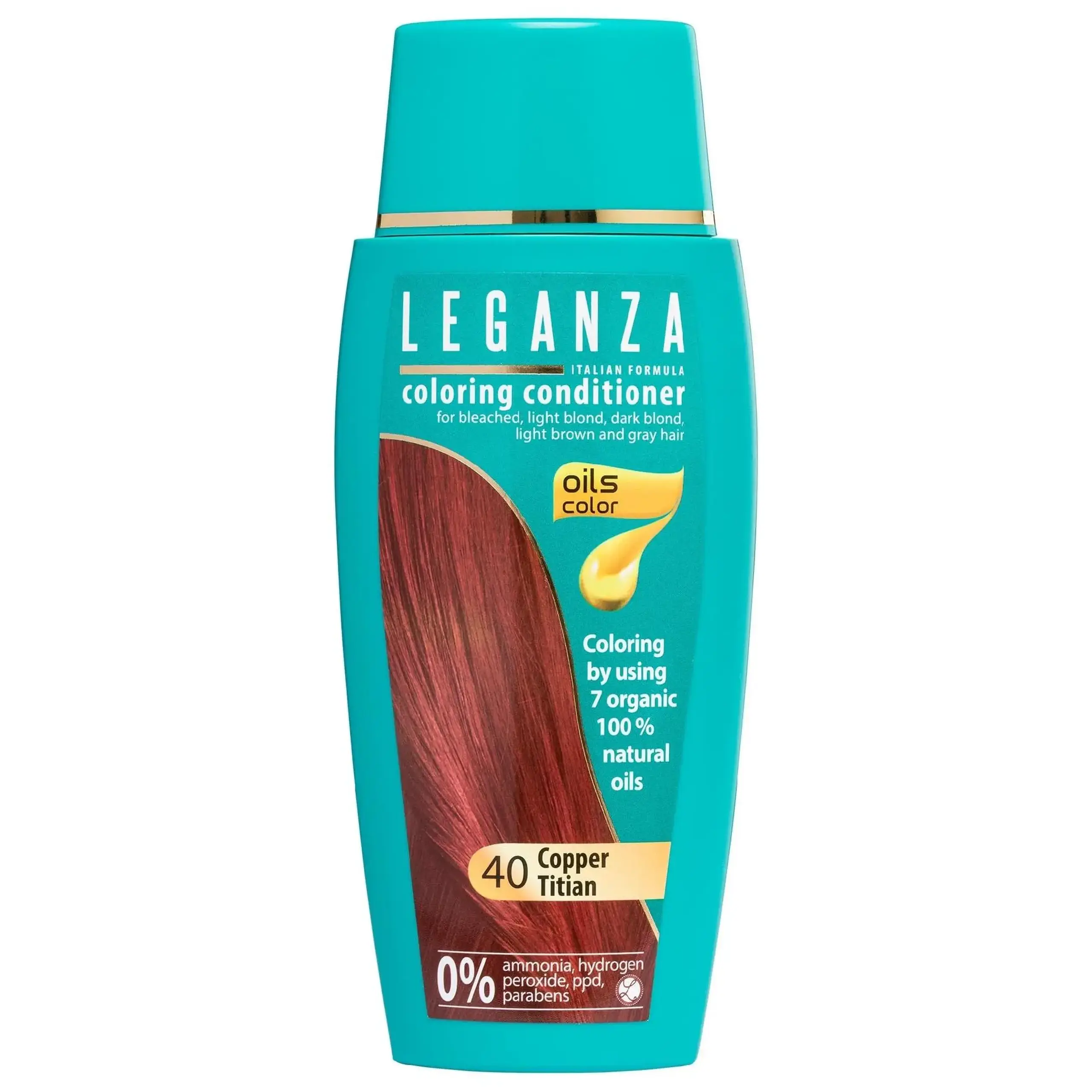 Vopsea pentru păr semi-permanentă LEGANZA № 40