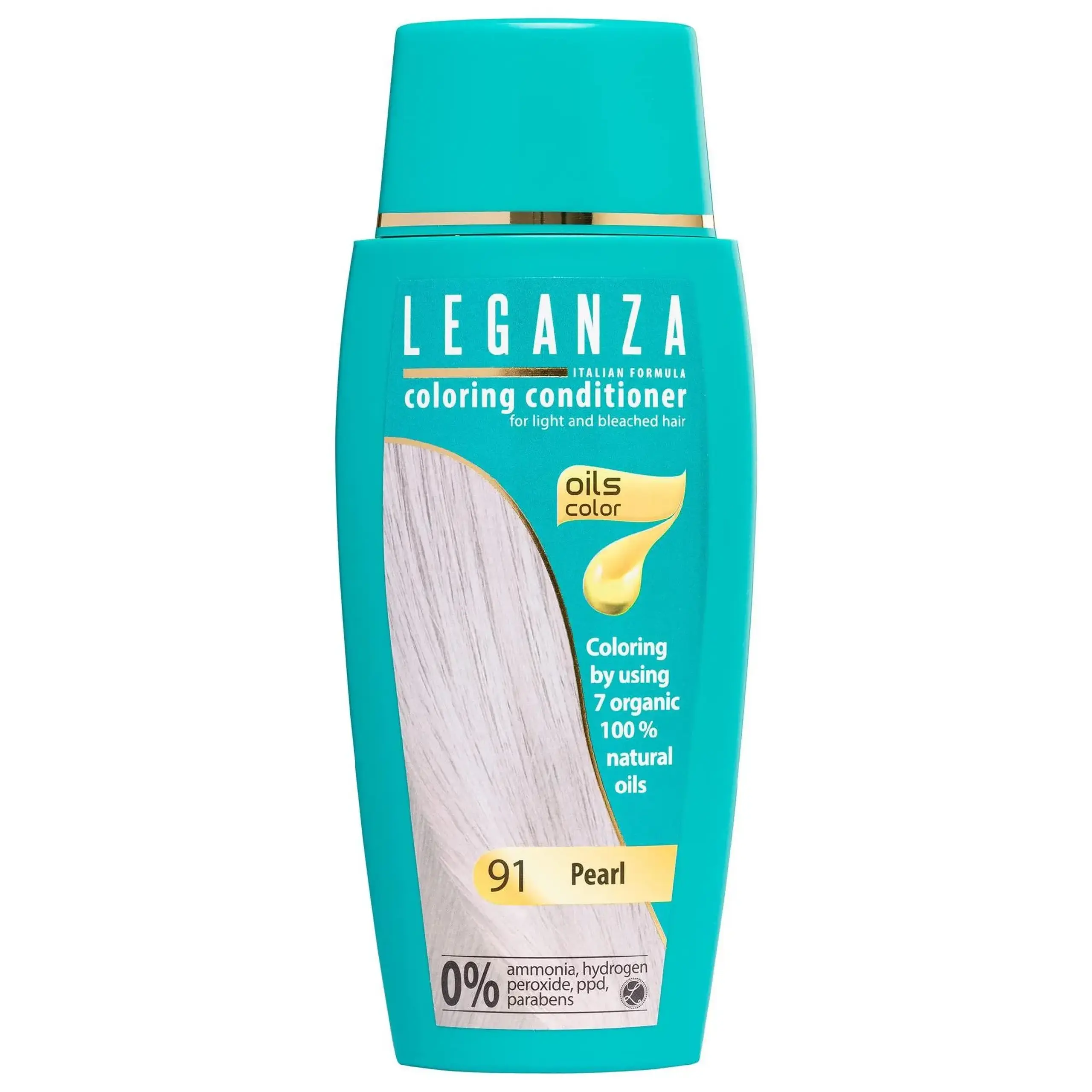 Vopsea pentru păr semi-permanentă LEGANZA № 91