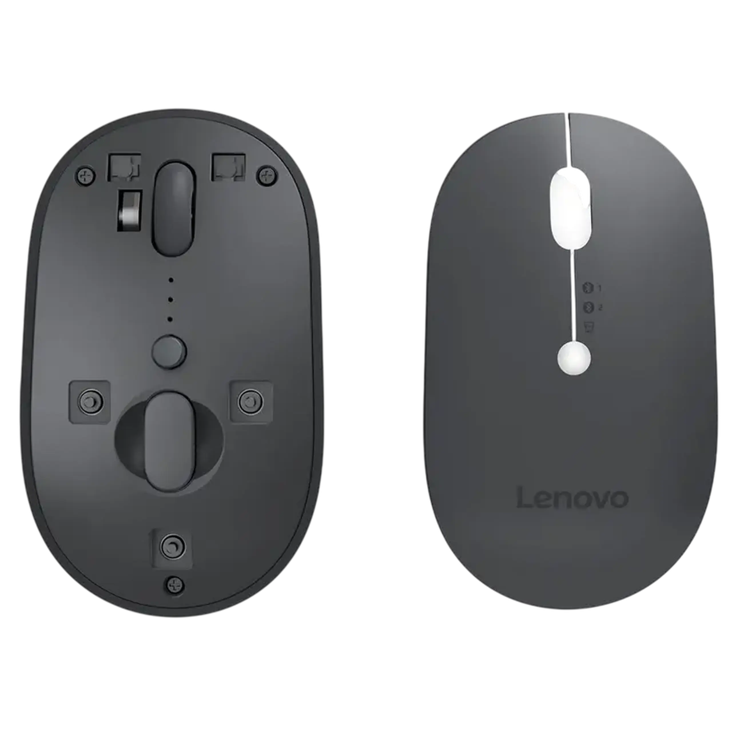 Wireless Mouse Lenovo X9 Edition, Rechargeable, Multi-device, up to 2400 dpi, 5 buttons, Blue Optica