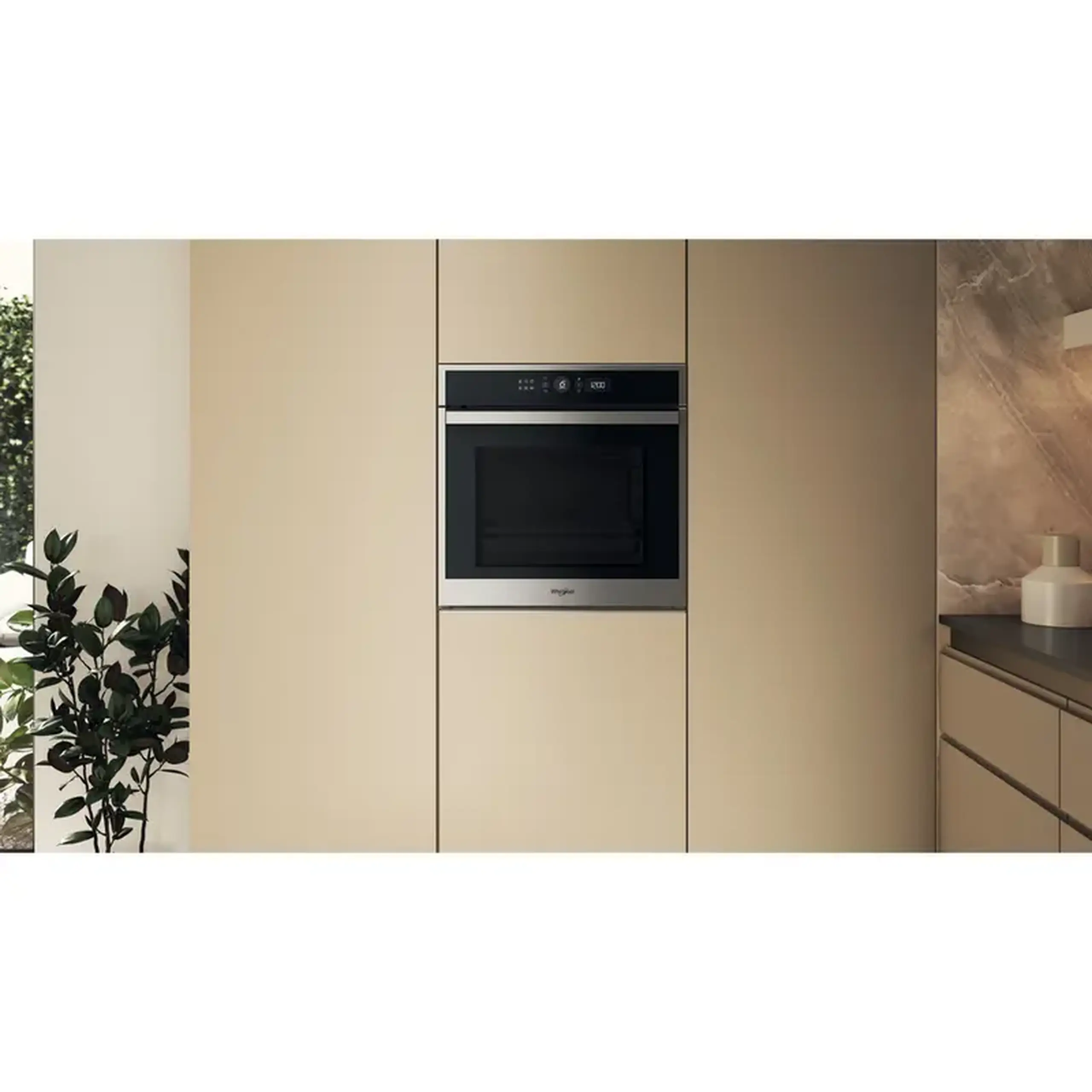 Cuptor Electric Whirlpool WOI4S8PM1SXA, Oțel inoxidabil