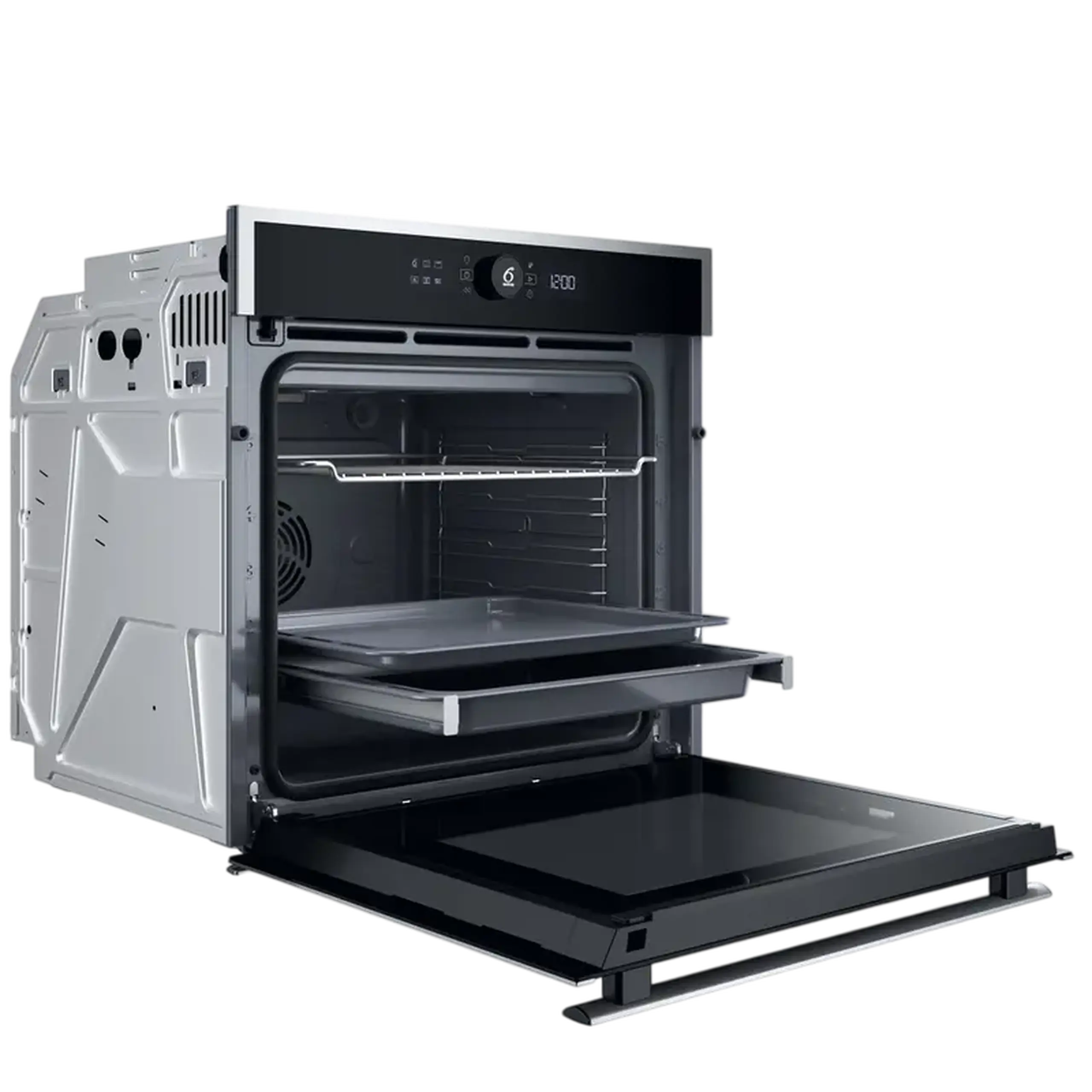 Cuptor Electric Whirlpool WOI4S8PM1SXA, Oțel inoxidabil