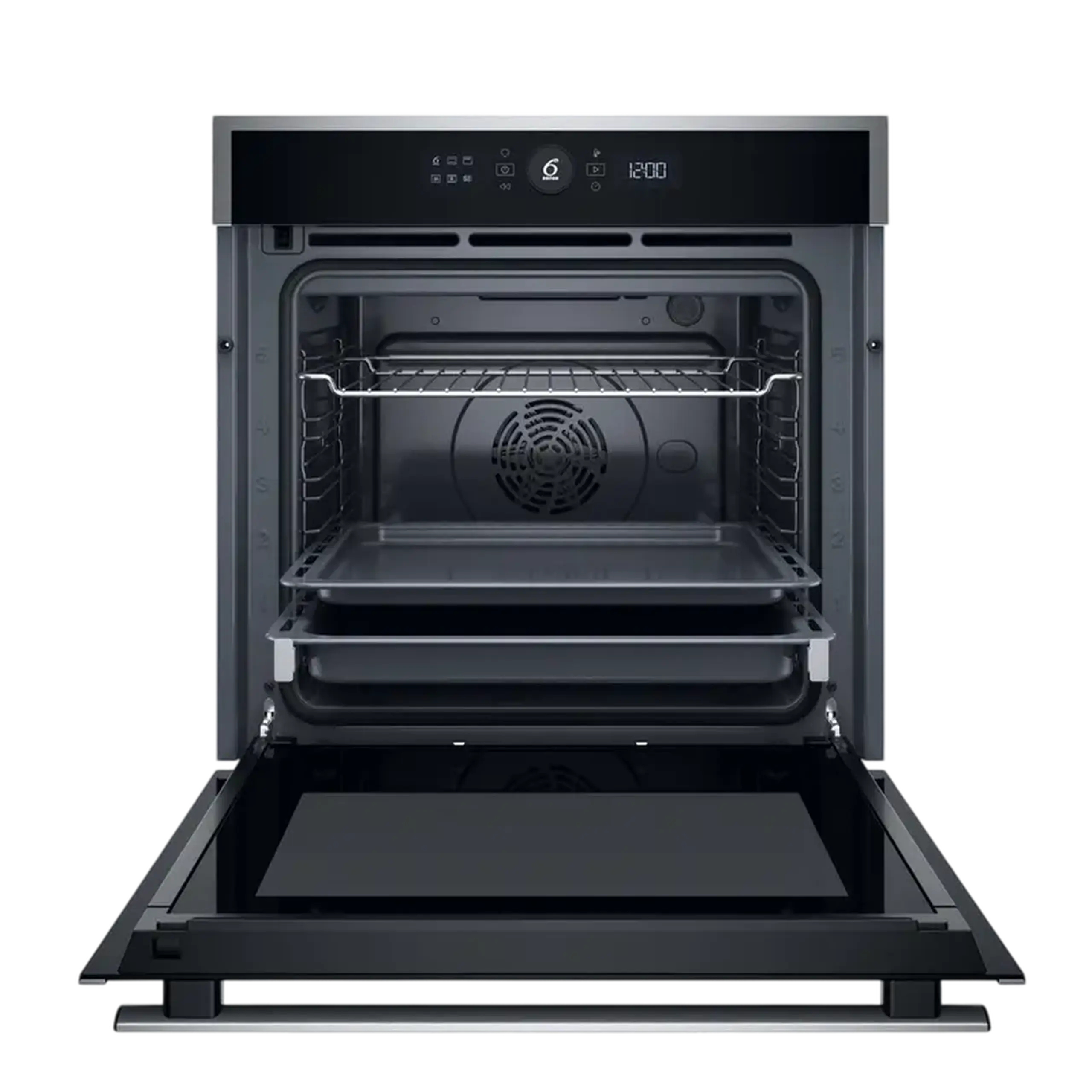 Cuptor Electric Whirlpool WOI4S8PM1SXA, Oțel inoxidabil