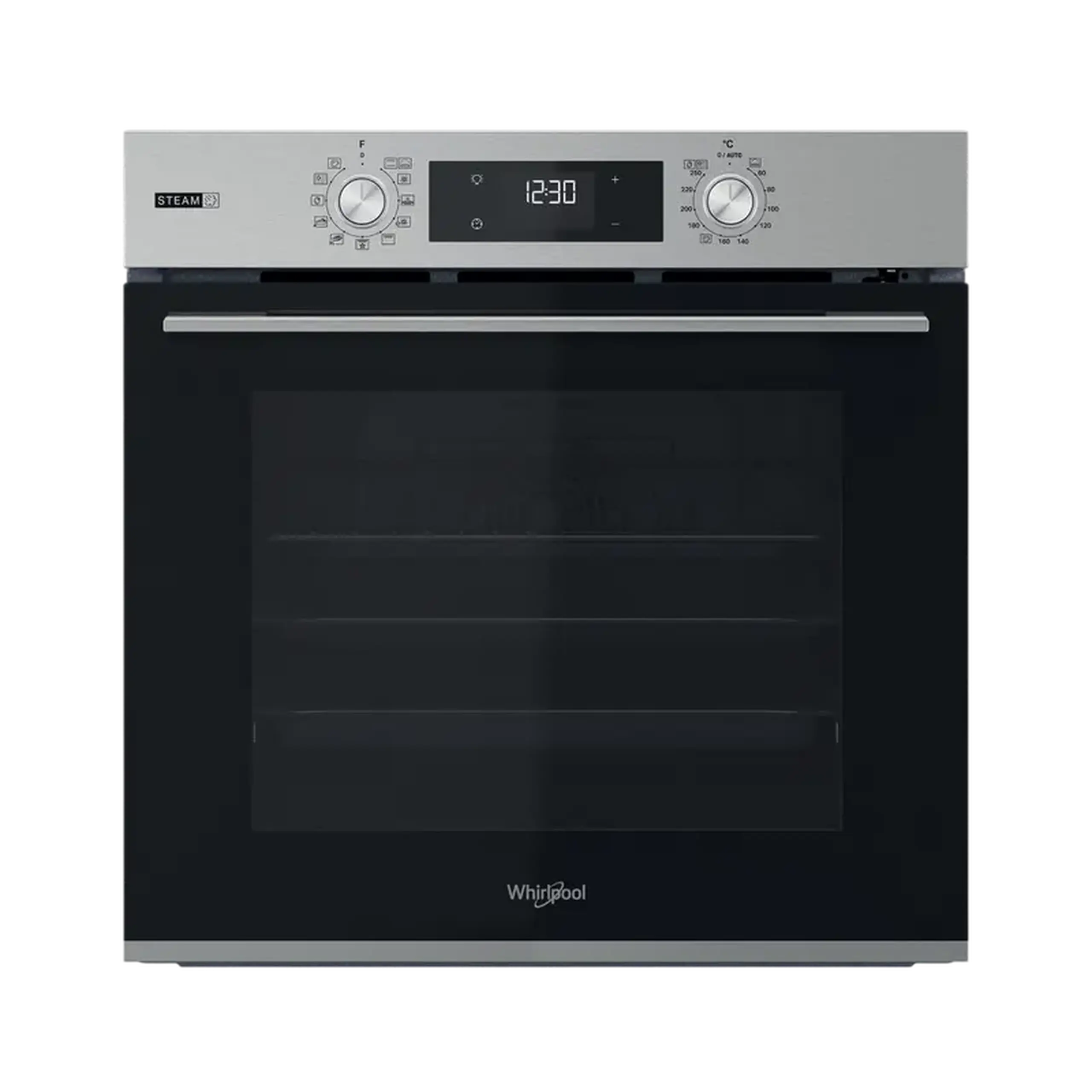 Cuptor Electric Whirlpool OMSK58RU1SX, Oțel inoxidabil