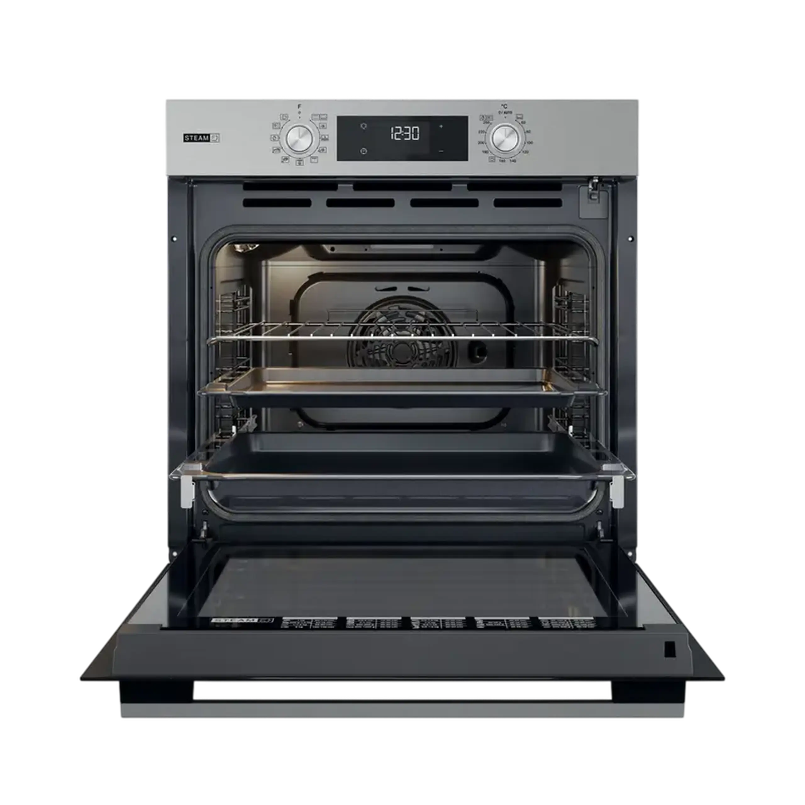 Cuptor Electric Whirlpool OMSK58RU1SX, Oțel inoxidabil