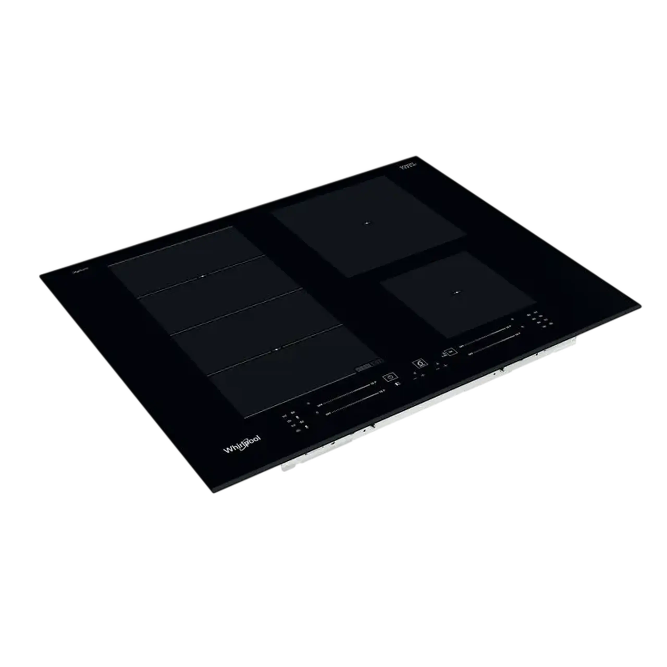 Plită cu inducție Whirlpool WF S9365 BF/IXL, Negru
