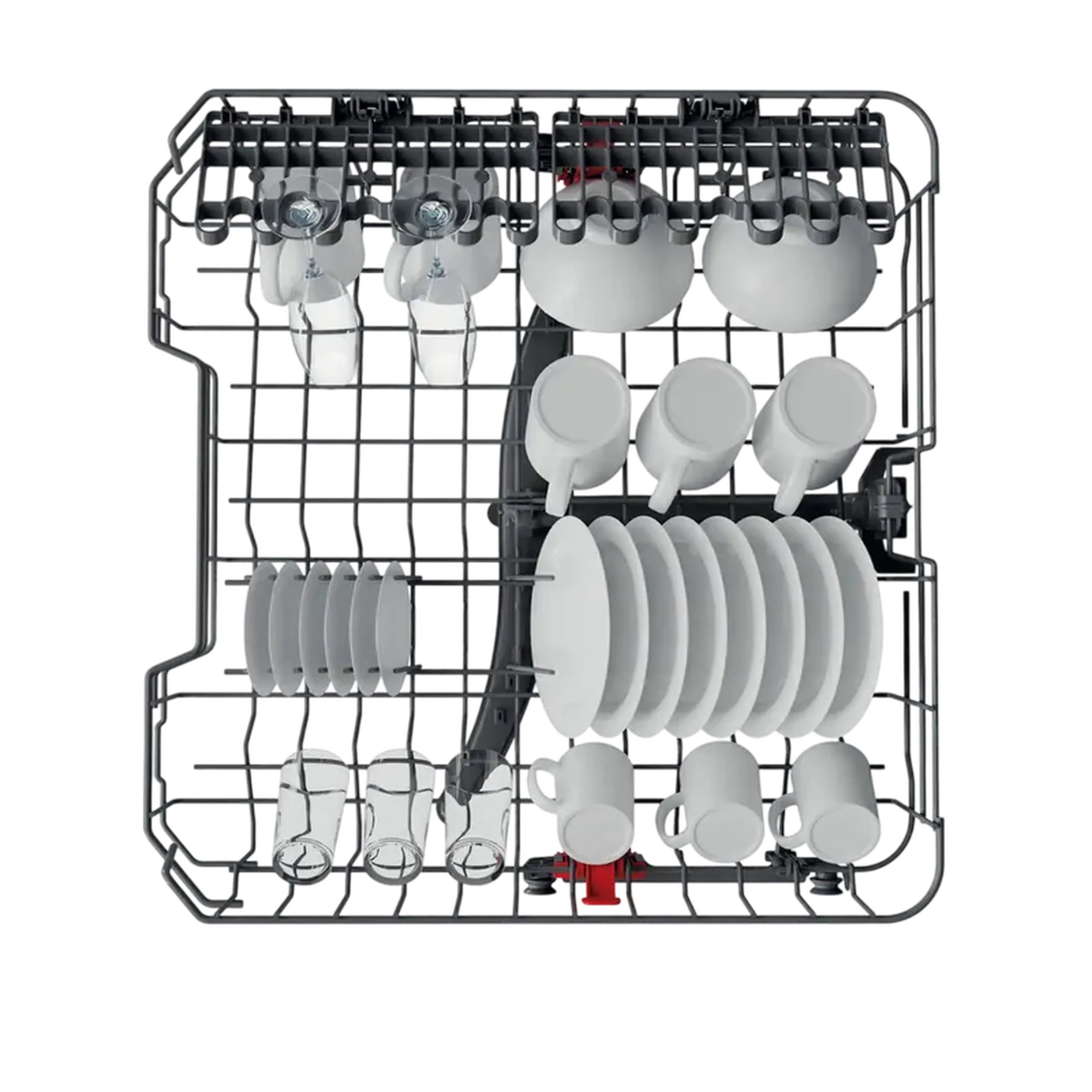 Mașină de spălat vase Whirlpool WH4IFB14BN6, Alb