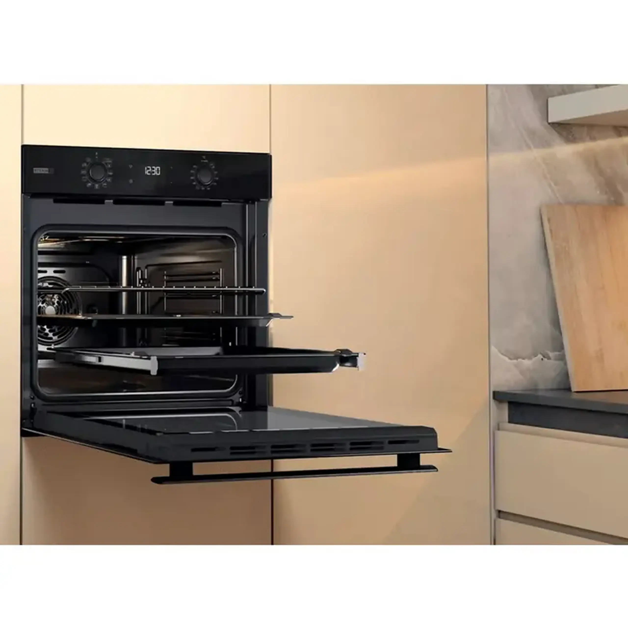 Cuptor Electric Whirlpool OMSK58CU1SB, Negru